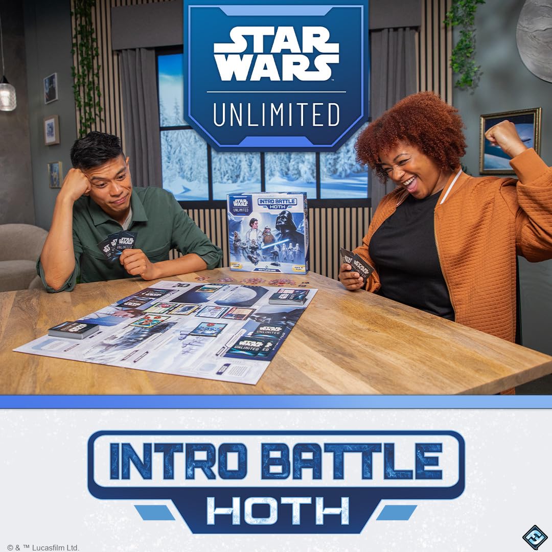 Asmodee | Star Wars Unlimited TCG - Intro Battle Hoth | Trading Card Game S 2