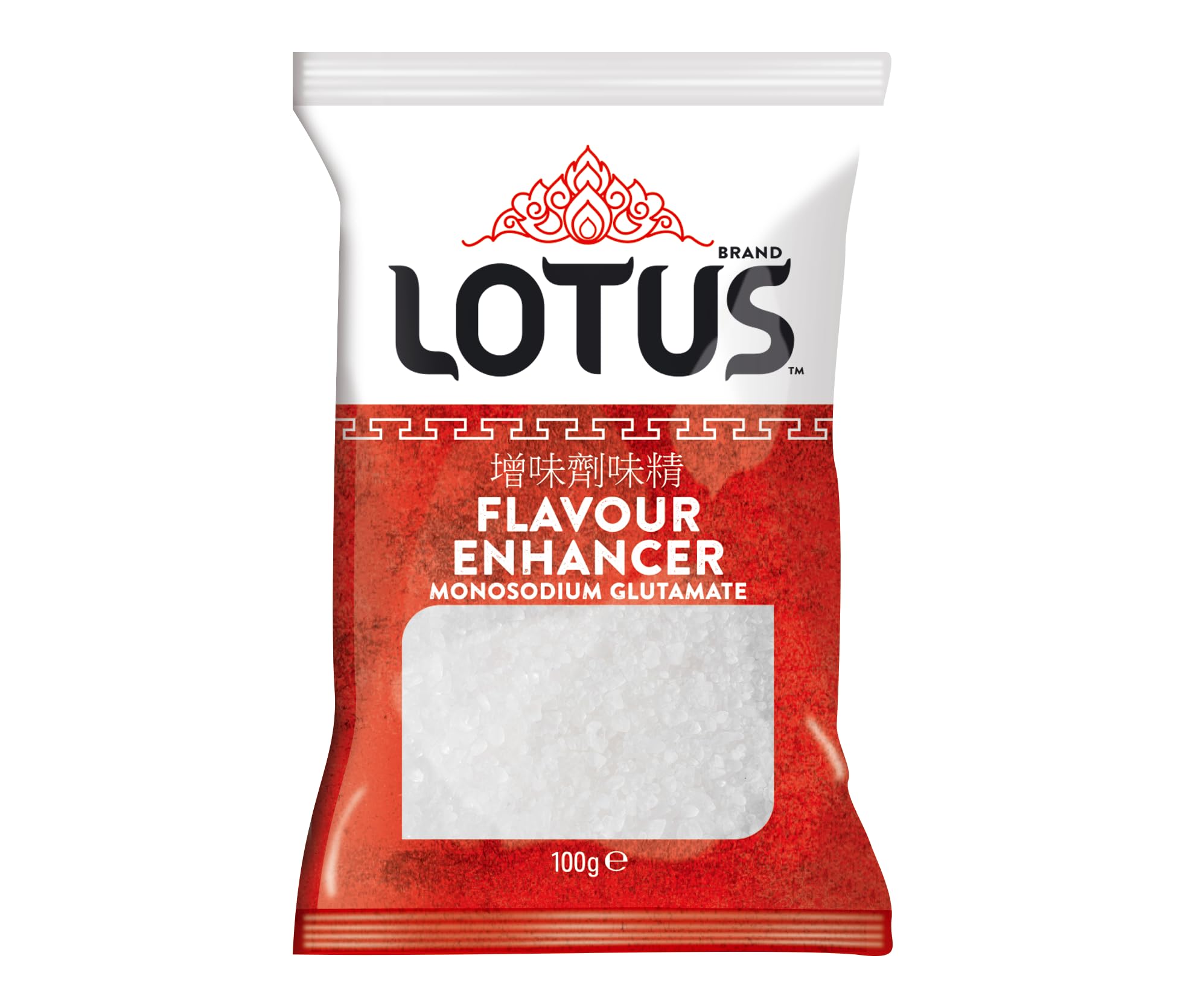 LOTUS BRAND MSG Flavour Enhancer - Enhances Natural Flavors | 100g Powder | Gluten-Free