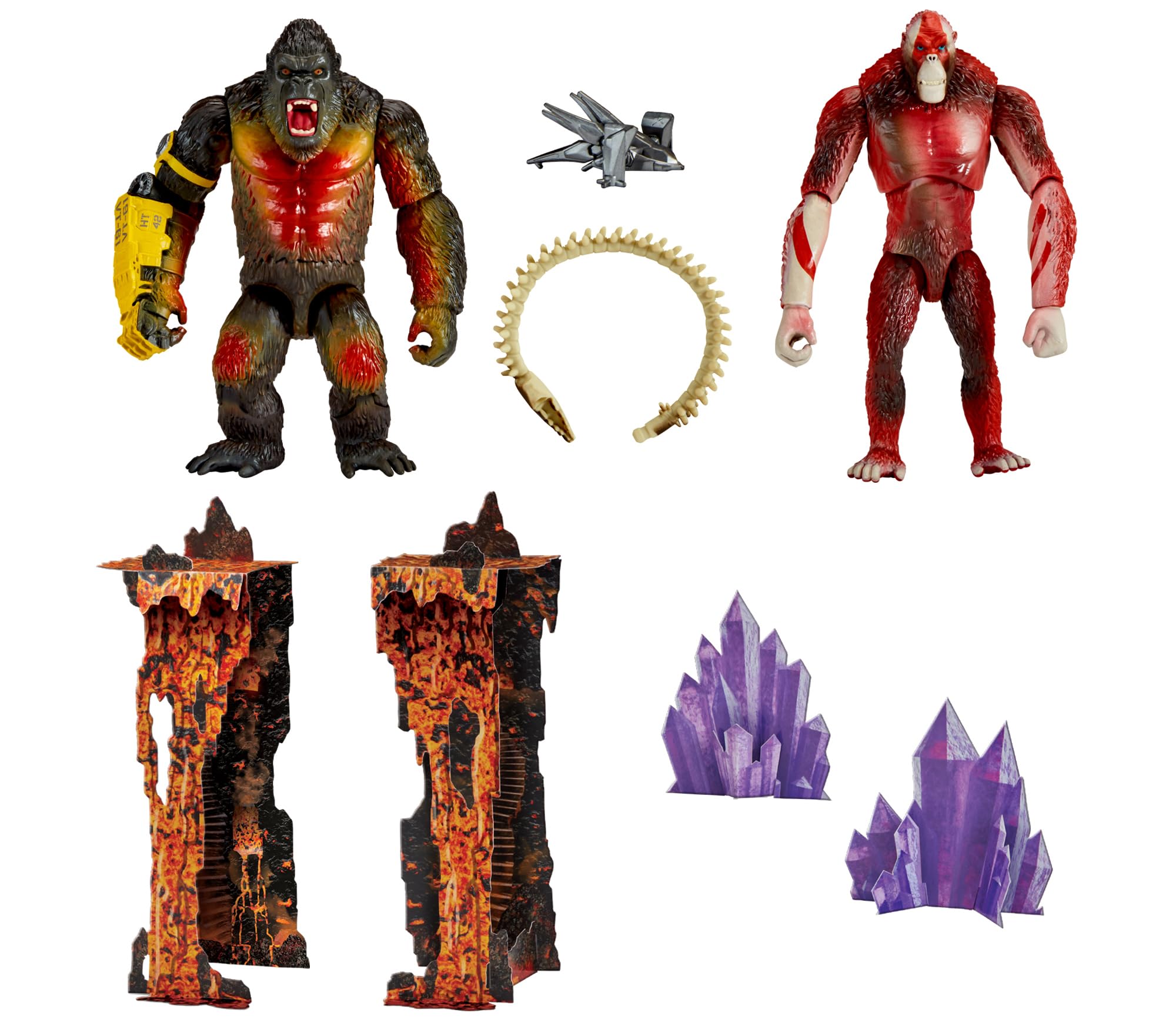 MonsterVerse Kong vs Skar King Limited Edition Action Figure Playset - 6 Inch Figures, Ages 4+