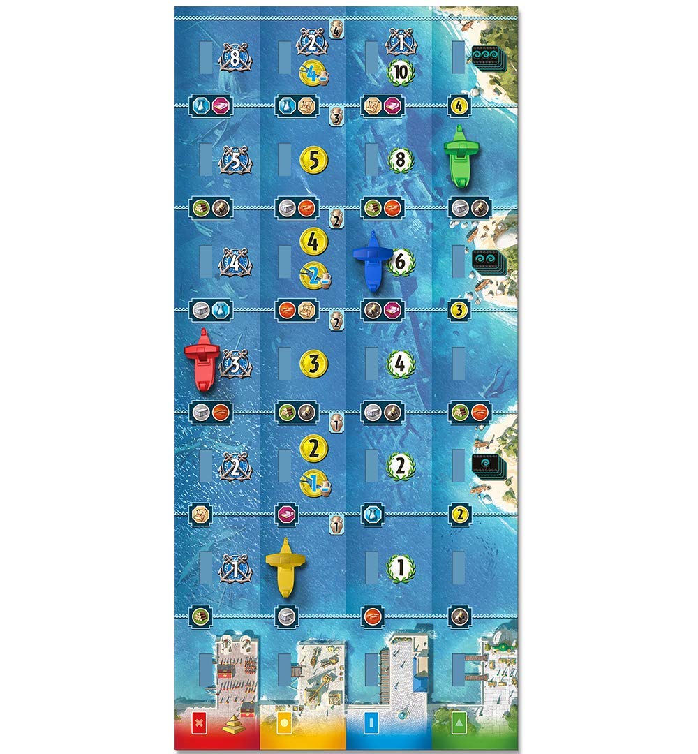 Repos Production 7 Wonders: Armada Expansion Board Game 5