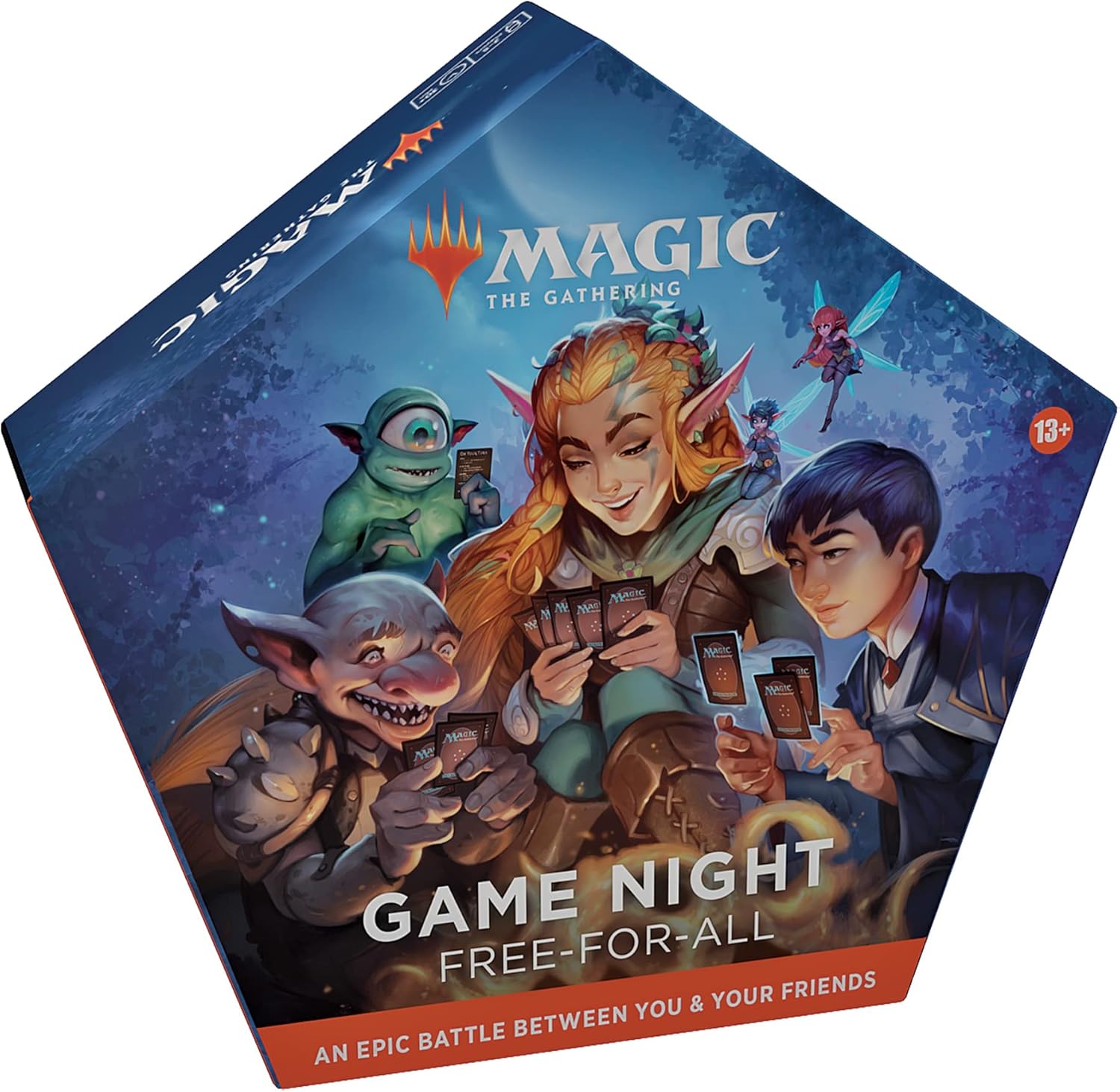 Magic: The Gathering Game Night: Free-for-All 2022 Fantasy Card Game for 2–5 Players 5