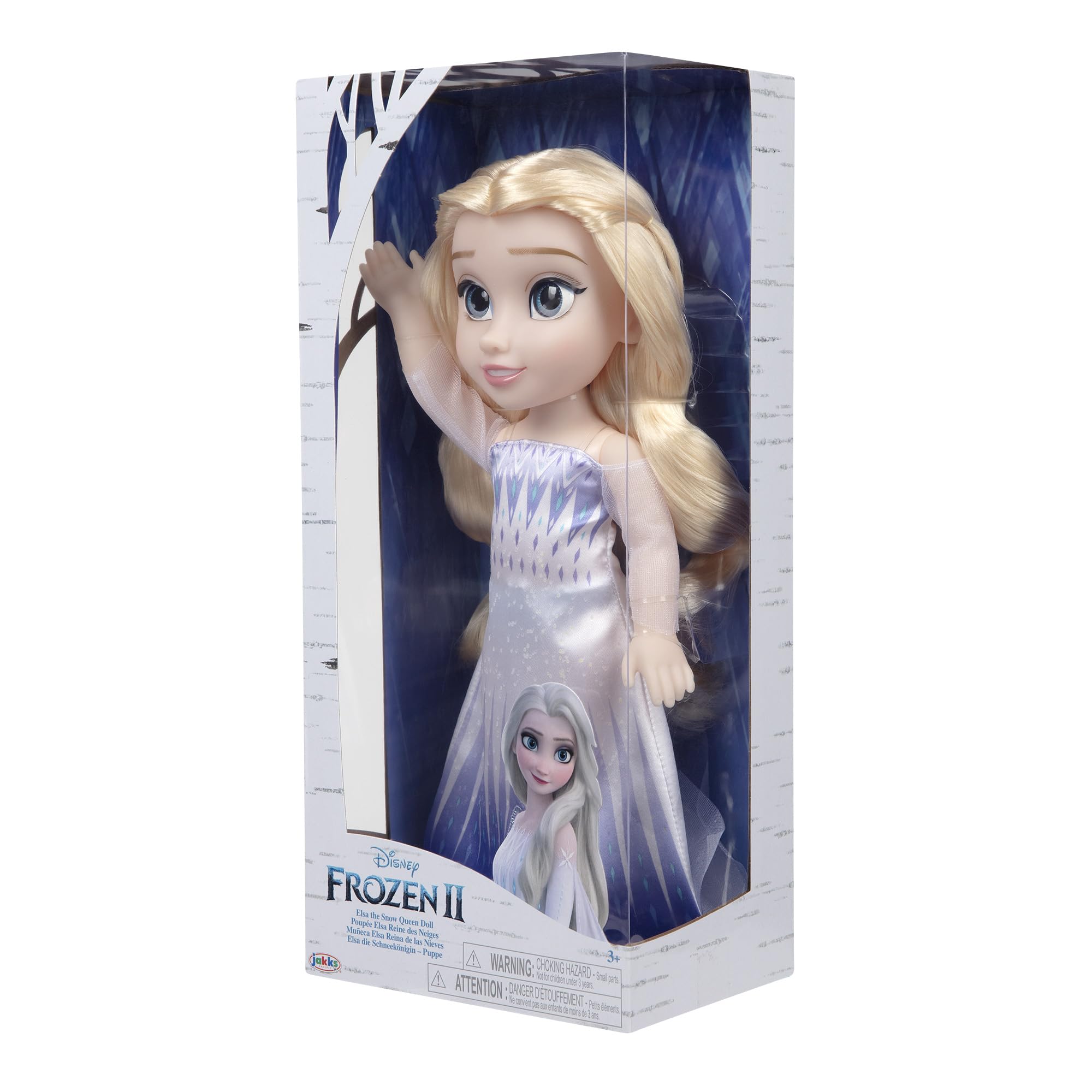 Disney Frozen 2 Elsa the Snow Queen Doll - 35cm Tall with Long Flowing Hair & Iconic Dress 17