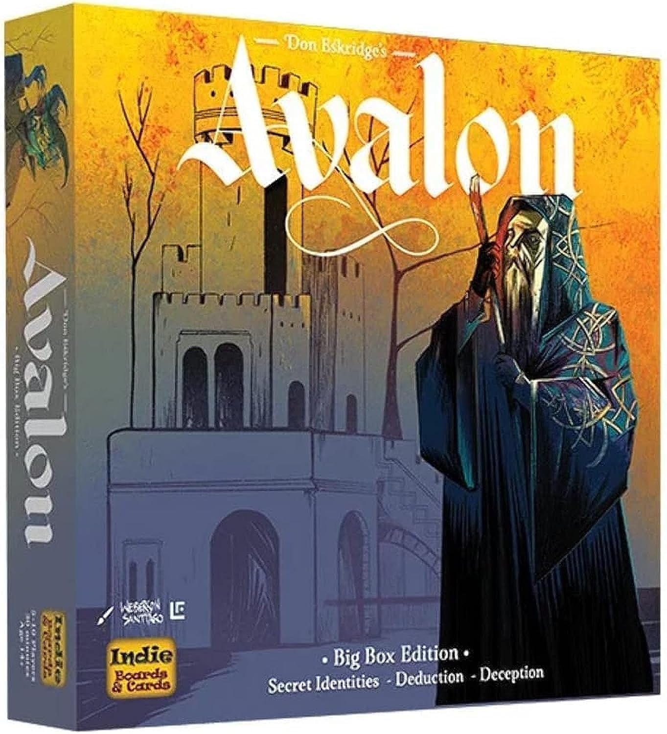 Indie Boards and Cards The Resistance: Avalon Big Box Card Game | 4-10 Players | Ages 14+