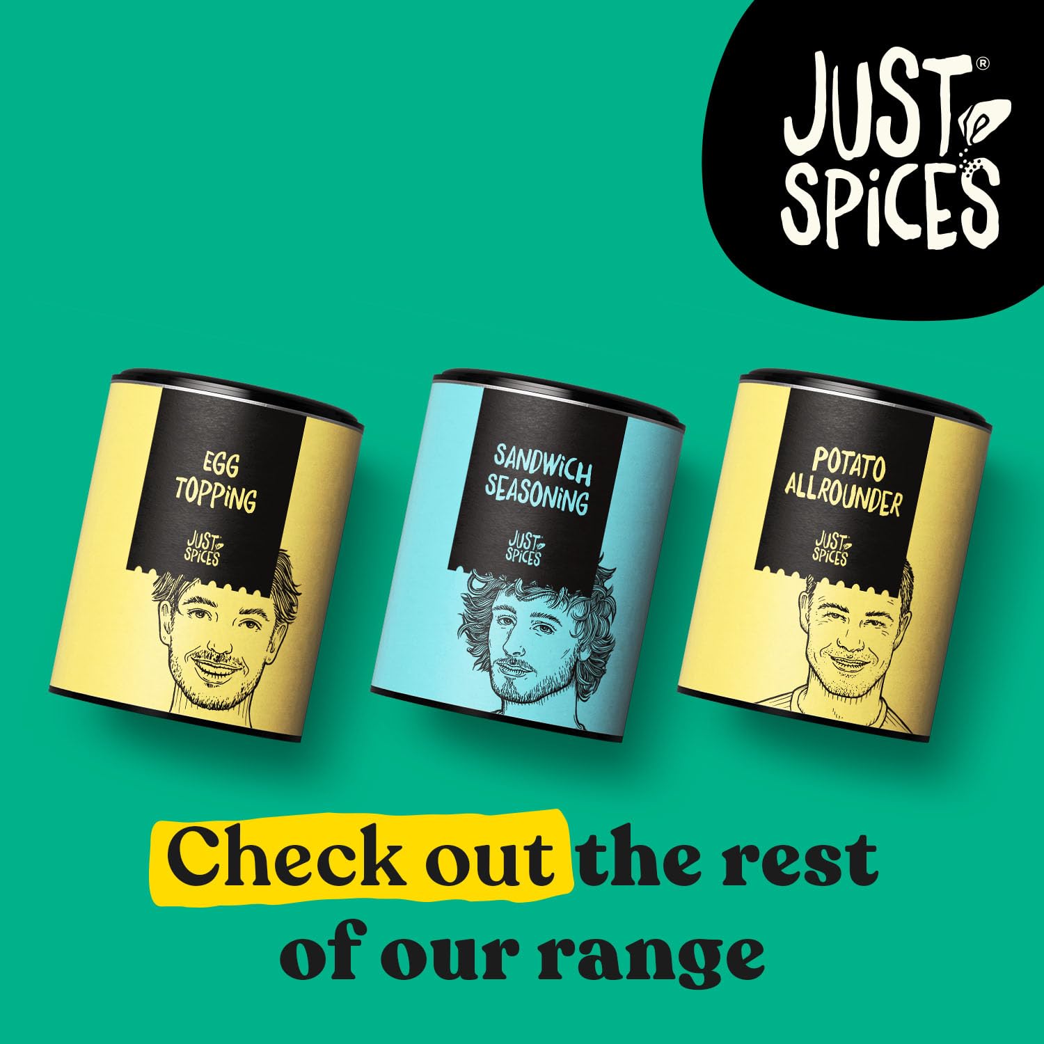 Just Spices - Egg Topping Seasoning Mix, 55g 5