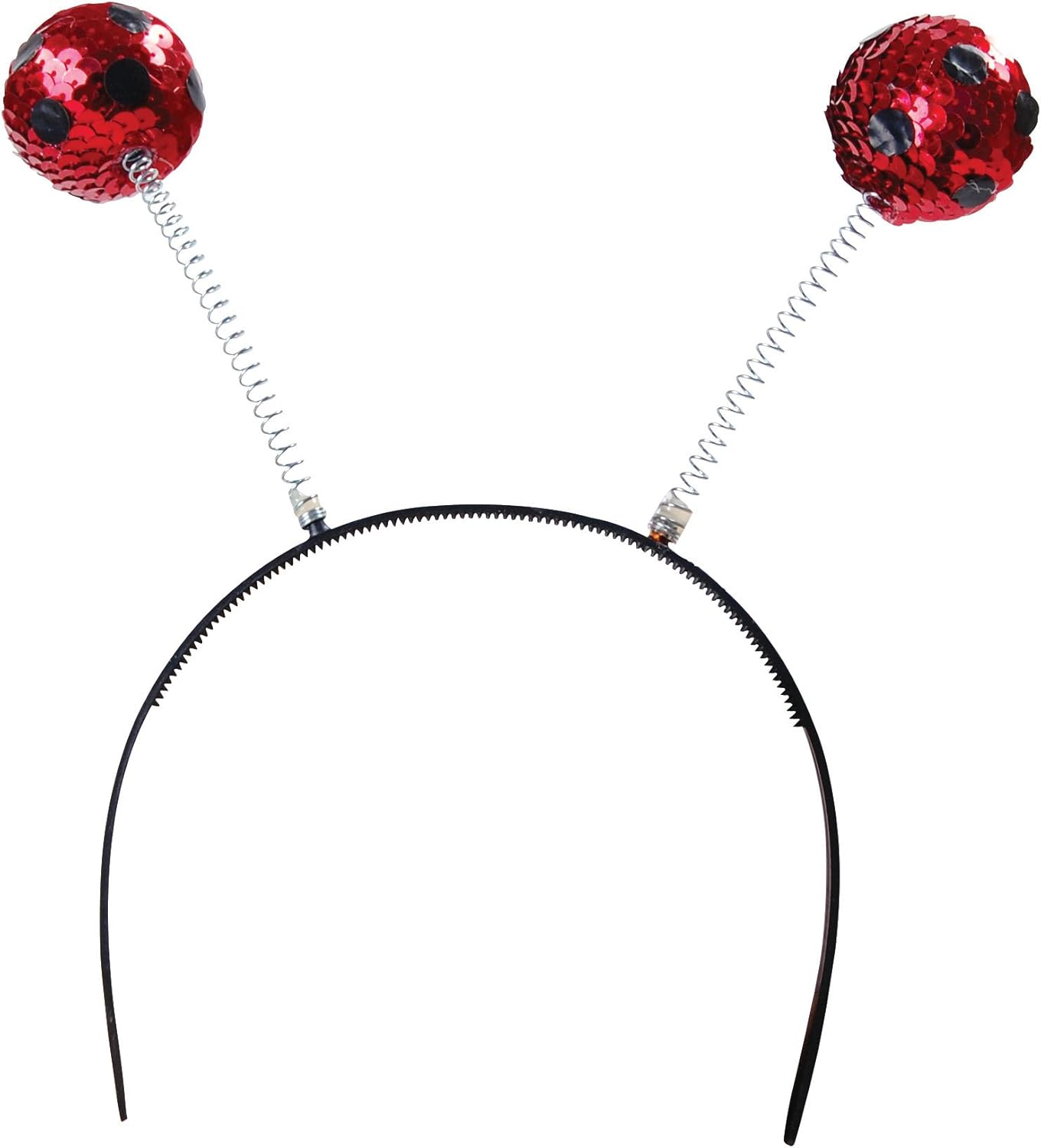 Bristol Novelty Ladybird Boppers Headband for Women, Red Costume Accessory, One Size