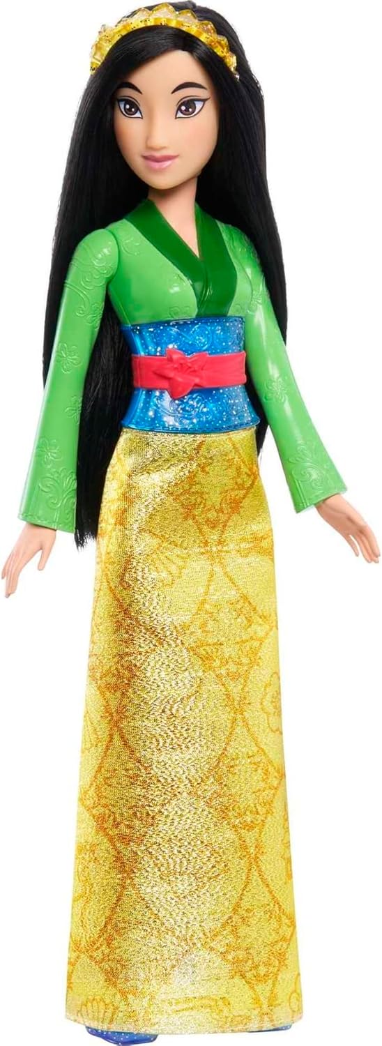Mulan Posable Fashion Doll - Sparkling Movie-Inspired Outfit, 3+ Years 5