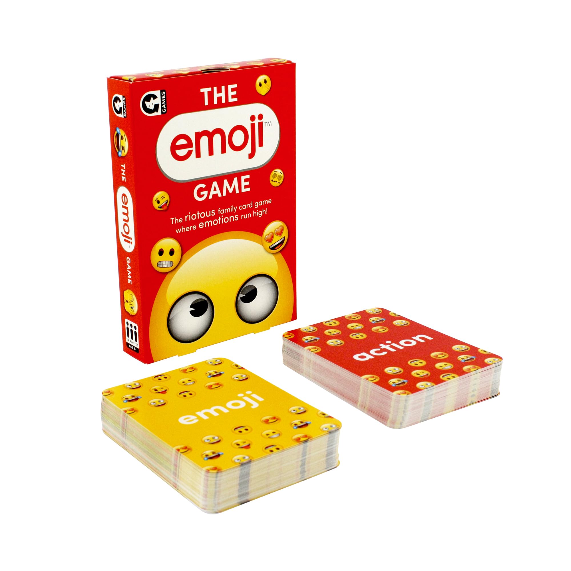 Ginger Fox Emoji Card Game - Family Party Card Game for Kids and Adults 11