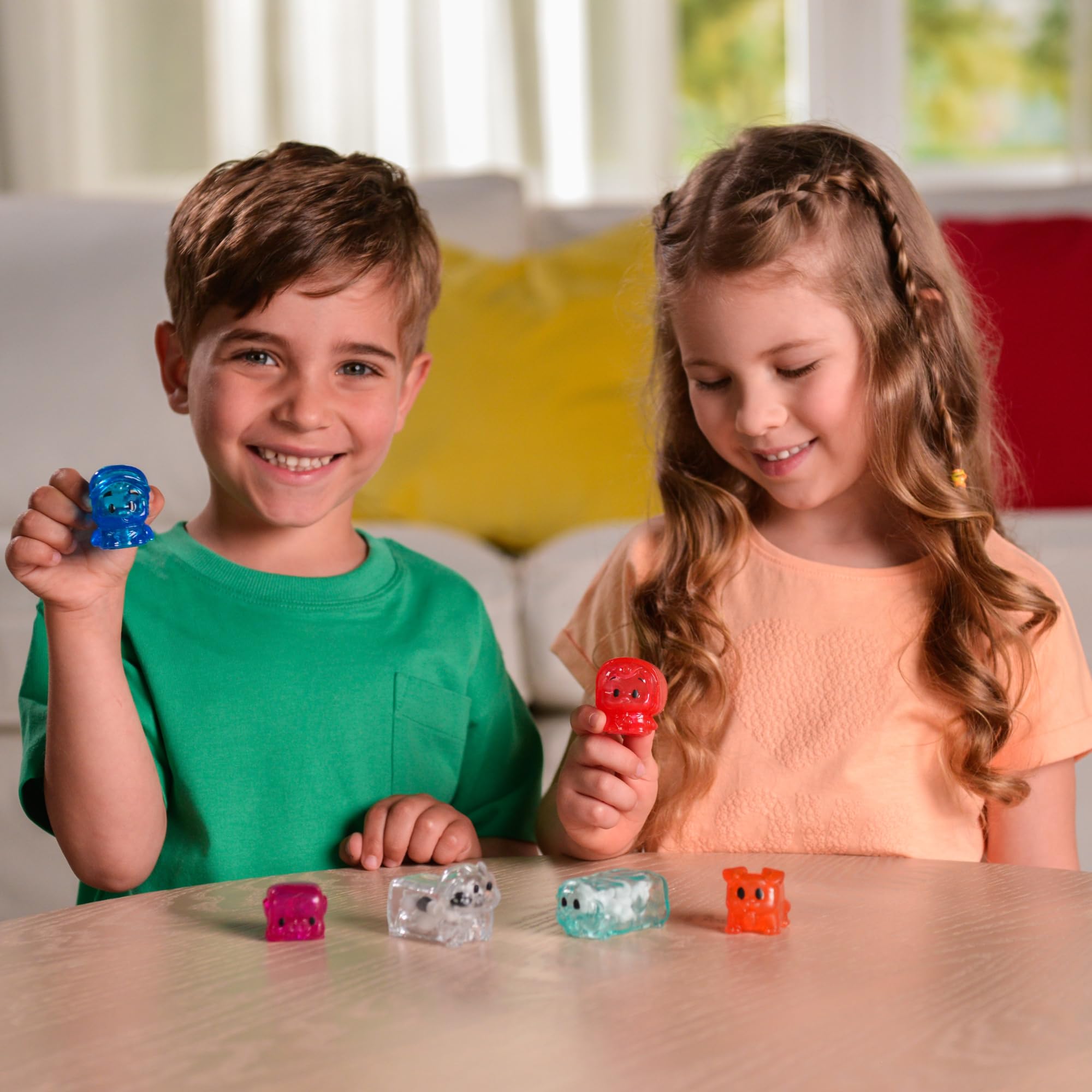 Jelly Blox Farmer Character Set - Squishy Building Fun for Toddlers 2+ 3
