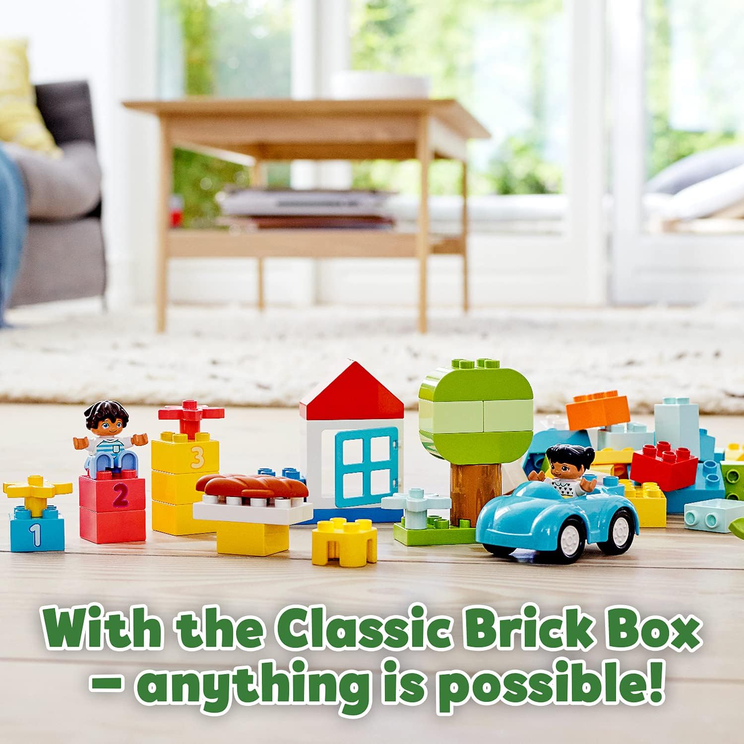 LEGO DUPLO Classic Brick Box 10913 - Educational Building Set for Toddlers 18 Months+ 17