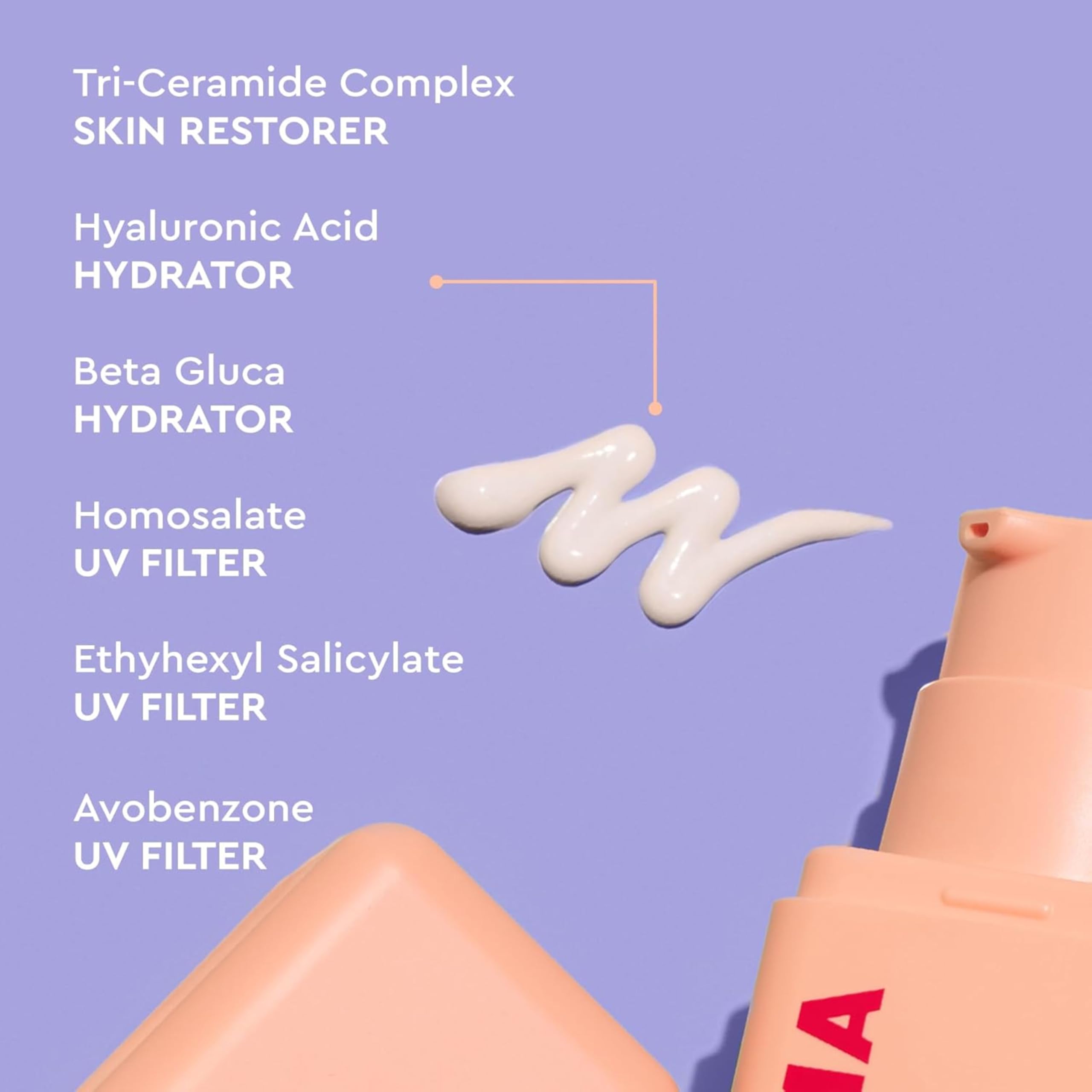 BYOMA - SPF 30 Gel Moisturiser (50ml) Lightweight Hydrating Sunscreen with Tri-Ceramide Complex 7