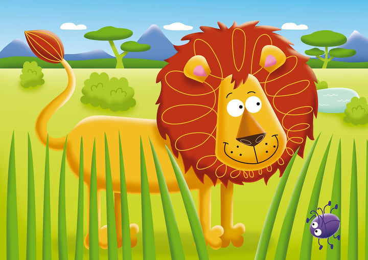 Ravensburger On Safari My First Jigsaw Puzzles - 2, 3, 4, 5 Piece Puzzles for Toddlers 18 Months+