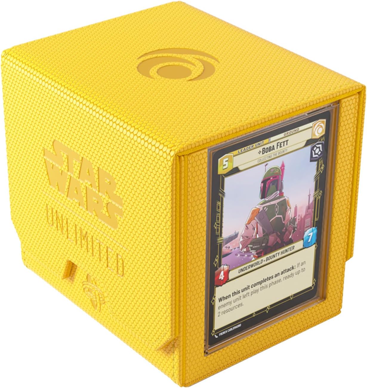 Gamegenic Star Wars Unlimited Deck Pod - Yellow - Trading Card Game Accessory