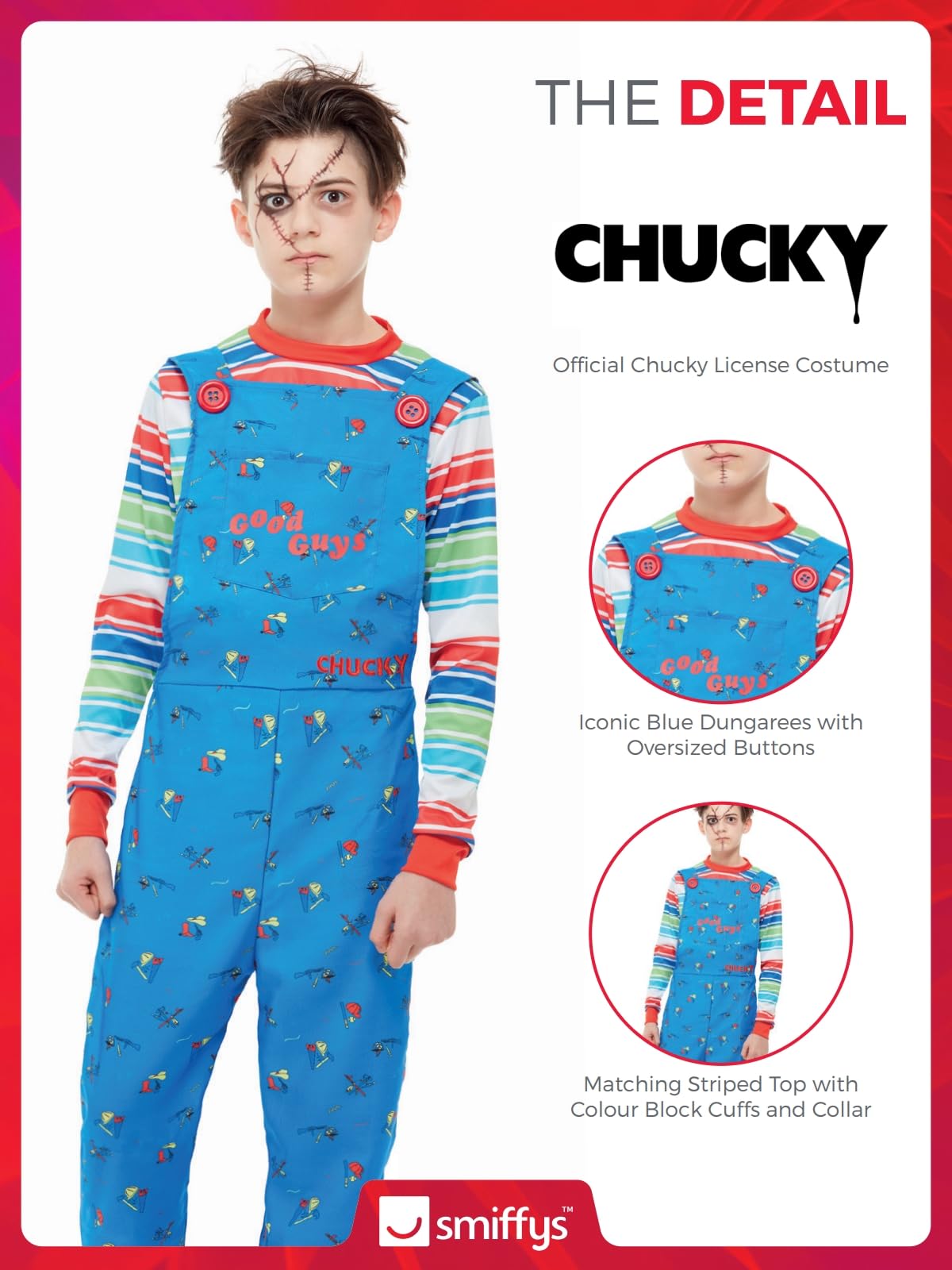Smiffys Chucky Costume - Kids 5