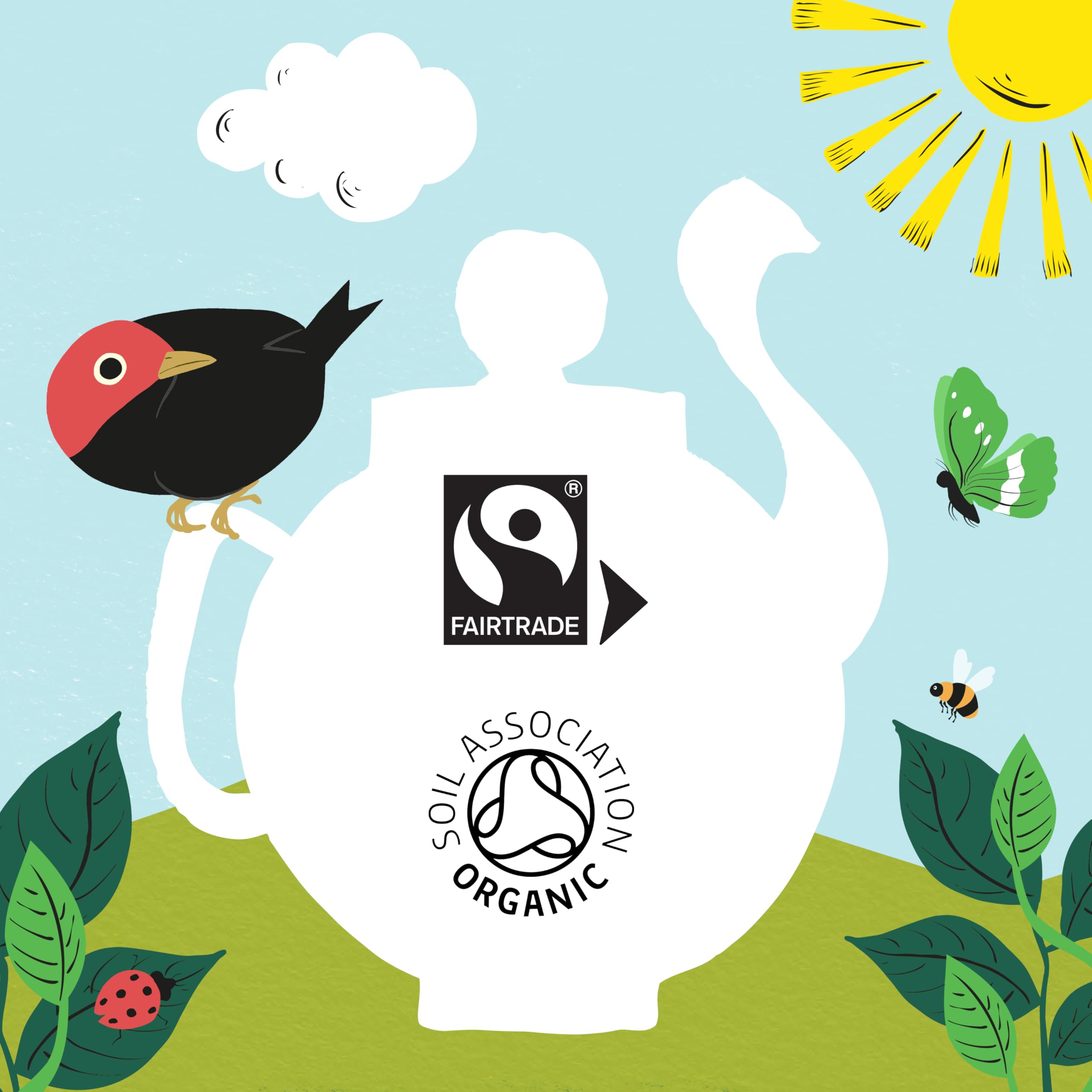 Clipper Bio Grünteebeutel pur – 320 Beutel (4 x 80) Großpackung, Fairtrade &amp; Plastikfrei 13