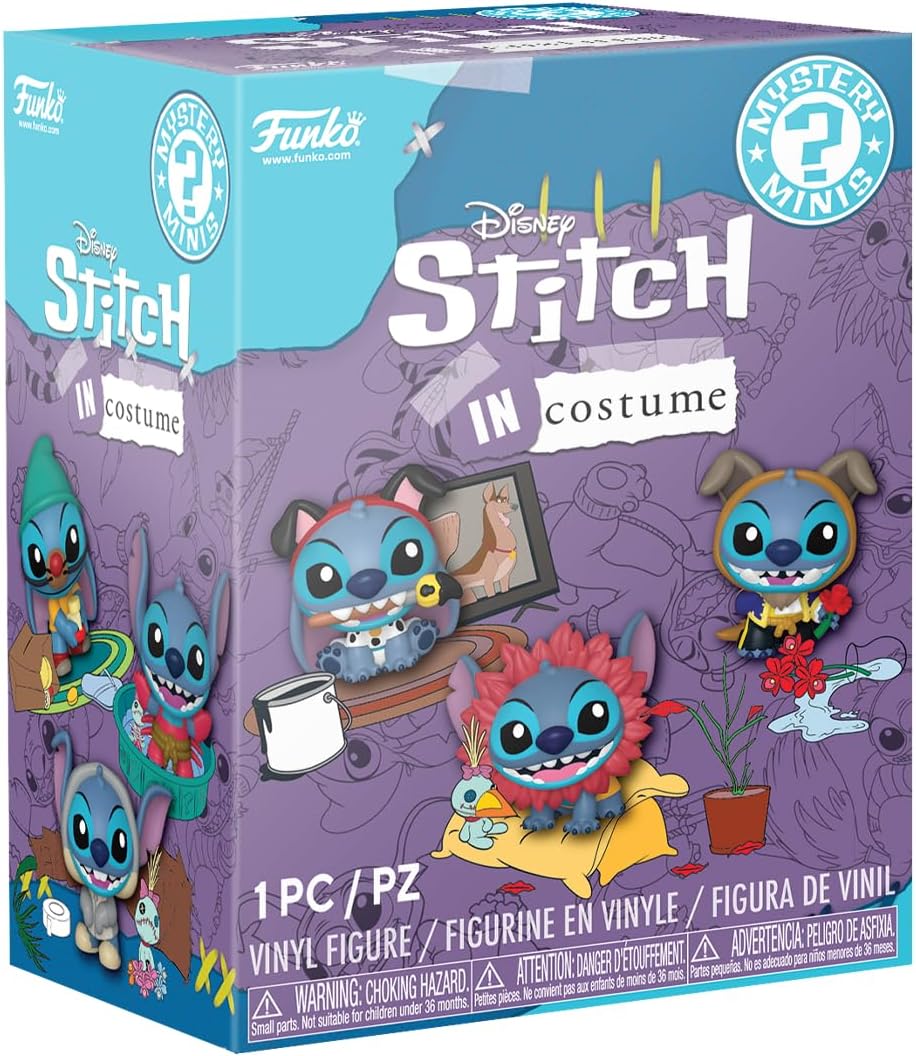 Funko Mystery Mini - Disney Lilo & Stitch - Stitch in Costume Vinyl Figure (76081) 5