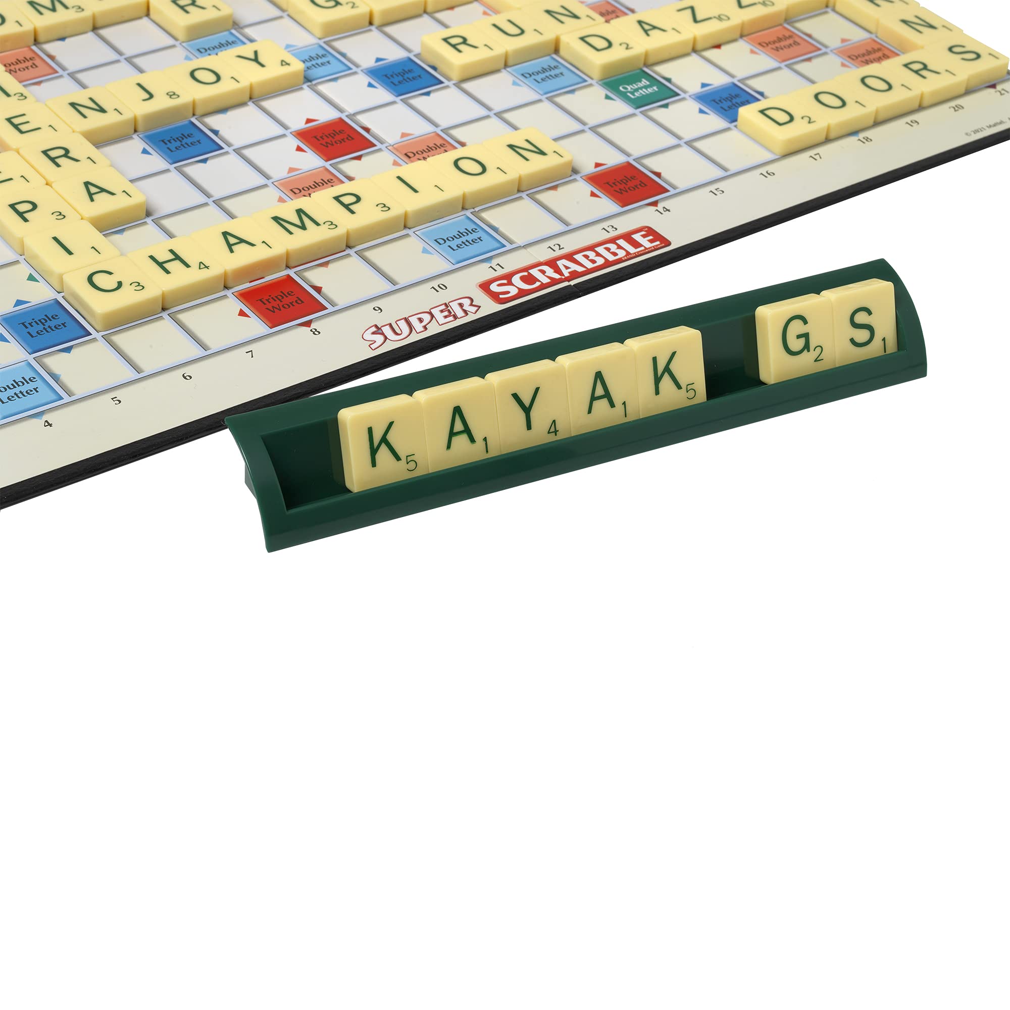 Ideal Super Scrabble Board Game 4