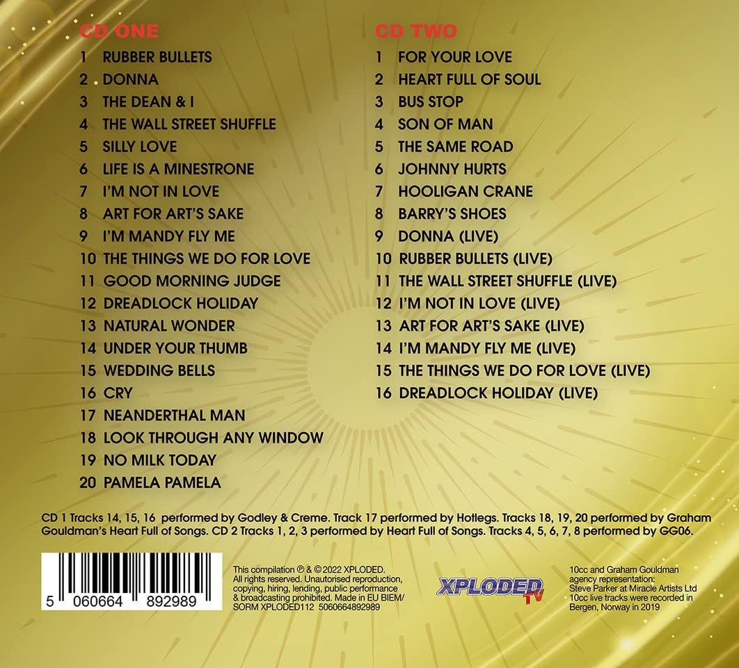 10cc - The Things We Do For Love: The Ultimate Hits and Beyond [Audio CD] 3