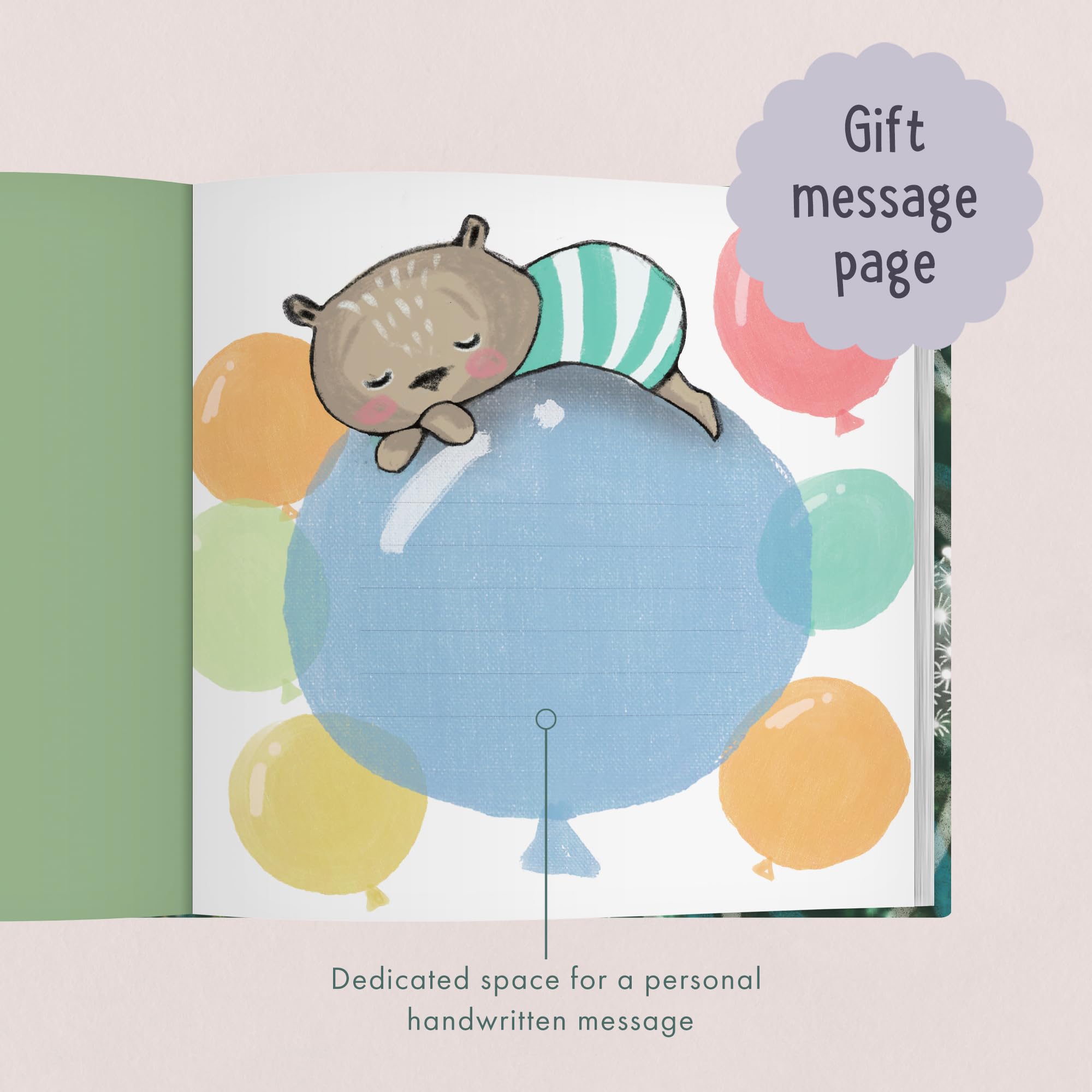 FROM YOU TO ME The World Waited For You - New Baby Gift Keepsake Book | Hardcover | Picture Book 7