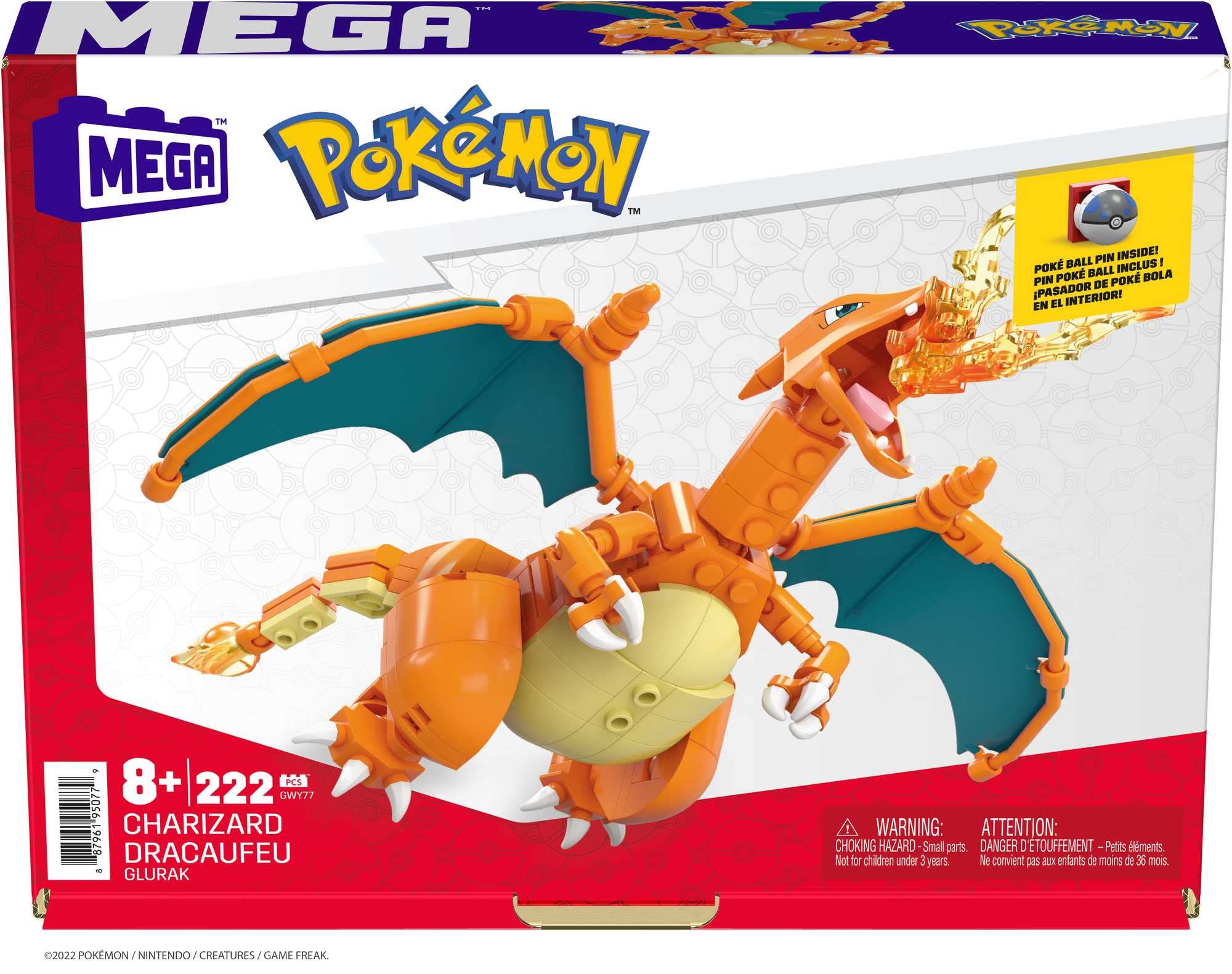 Mega Construx Pokémon Charizard - Buildable & Poseable Action Figure for Ages 6+ 15