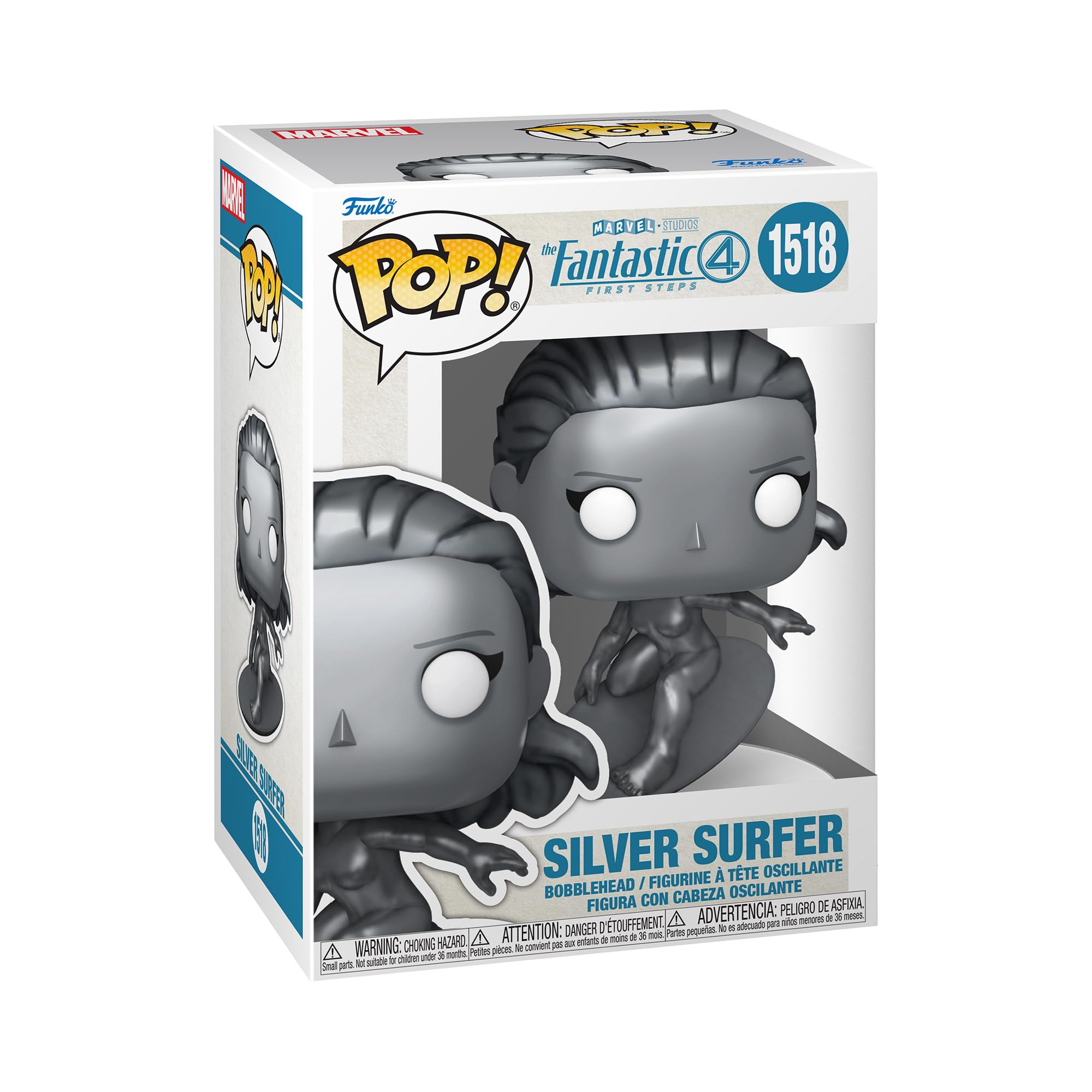 Funko Pop! Marvel: Fantastic Four (2025) - Silver Surfer Vinyl Figure
