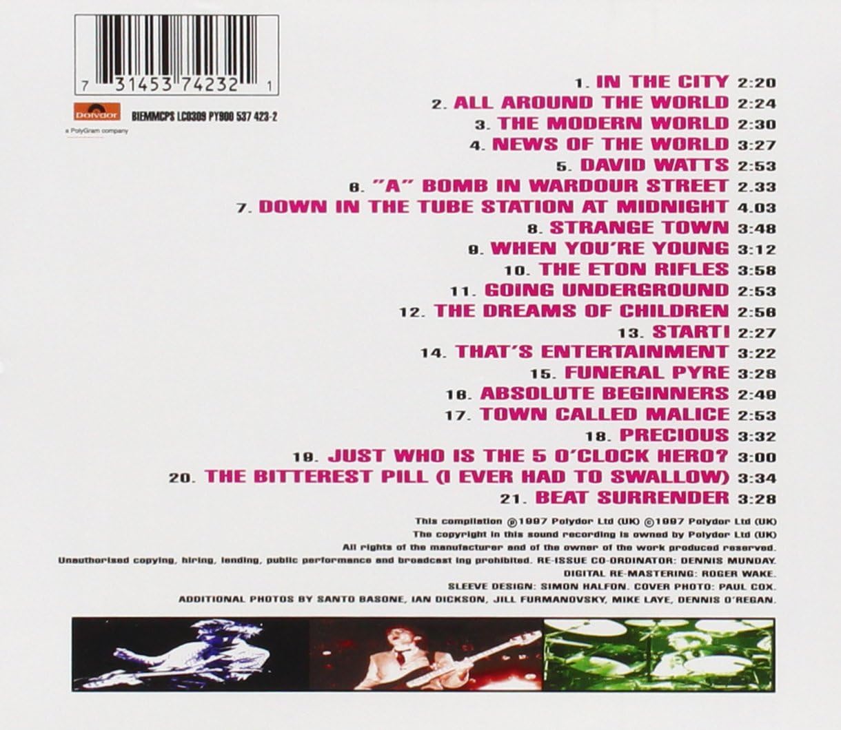 The Jam - The Very Best Of [Audio CD]