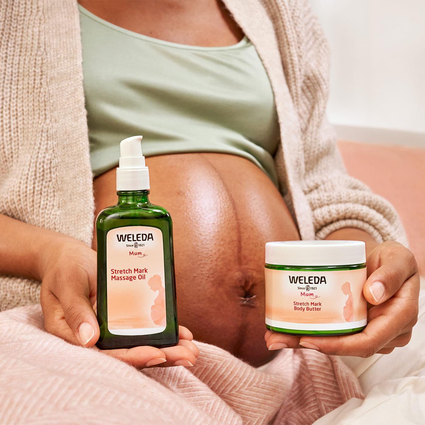 WELEDA Organic Mama Pregnancy Body Butter - Prevents & Reduces Stretch Marks, Improves Elasticity | 150 ml 9