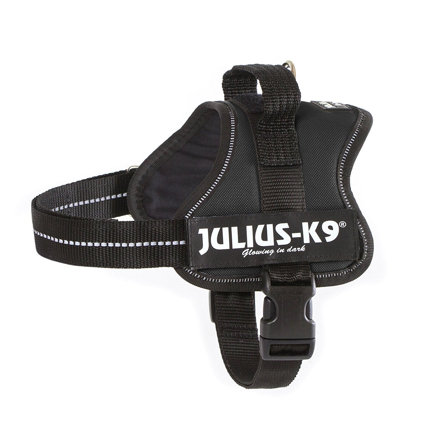 Julius-K9 Powerharness Vest Harness - Size S/Mini, Black | 49-67 cm Chest