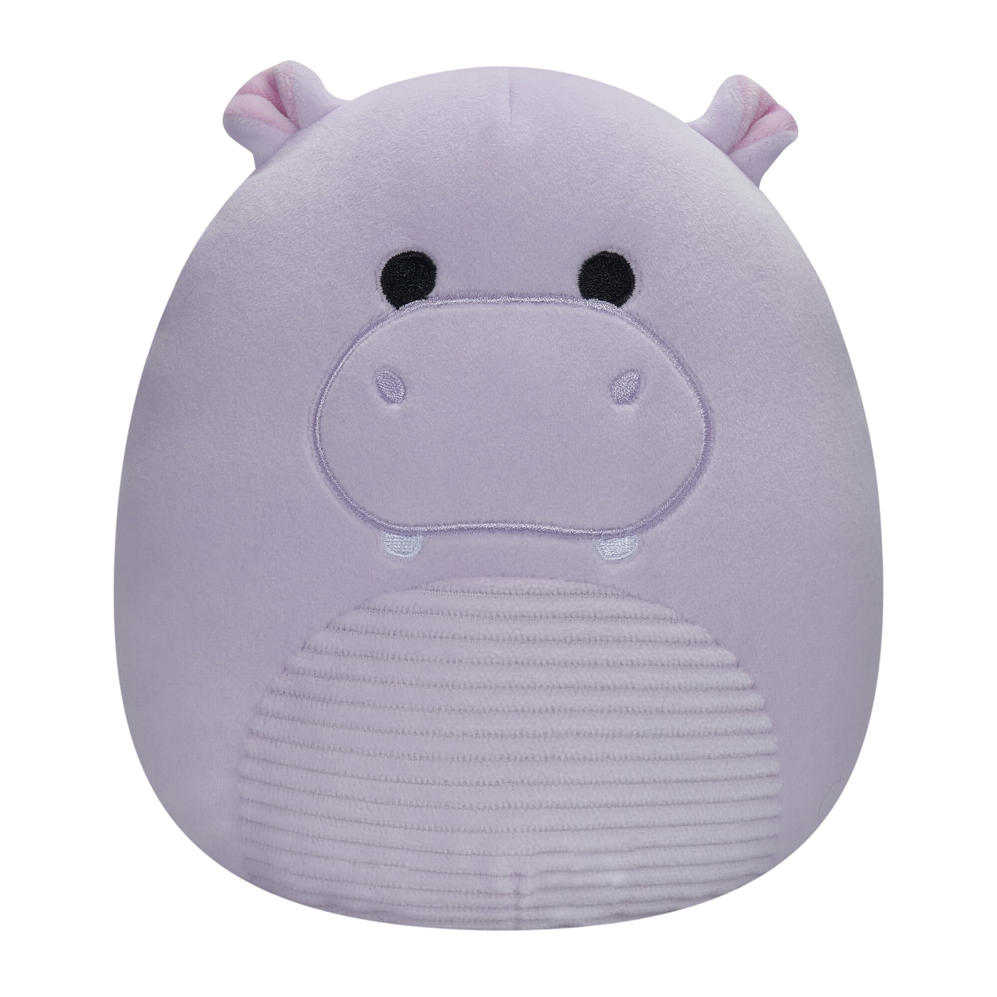 Squishmallows Hanna the Purple Hippo - 7.5-Inch Ultrasoft Plush with Corduroy Belly