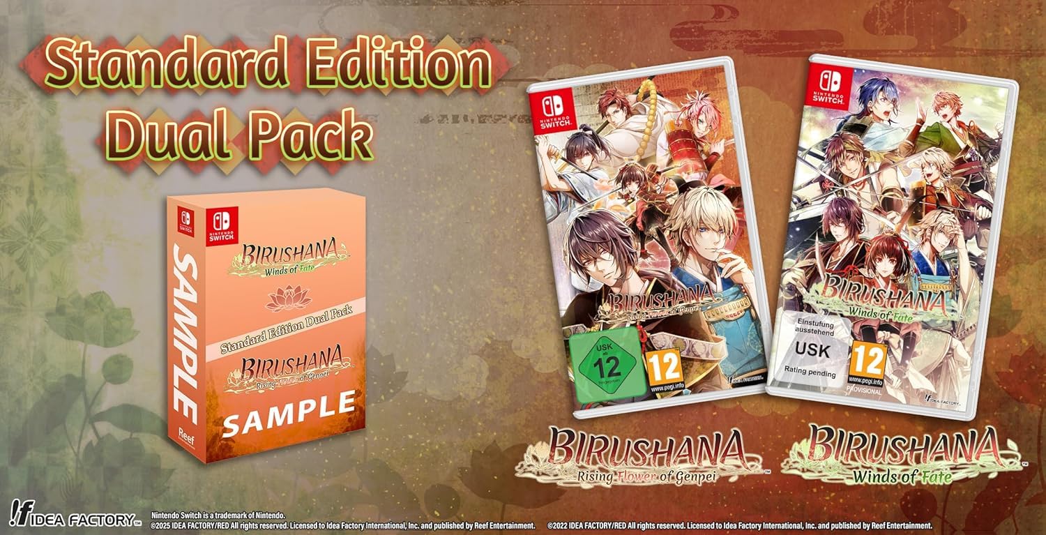 Birushana: Rising Flower of Genpei & Winds of Fate – Dual Pack [Nintendo Switch]