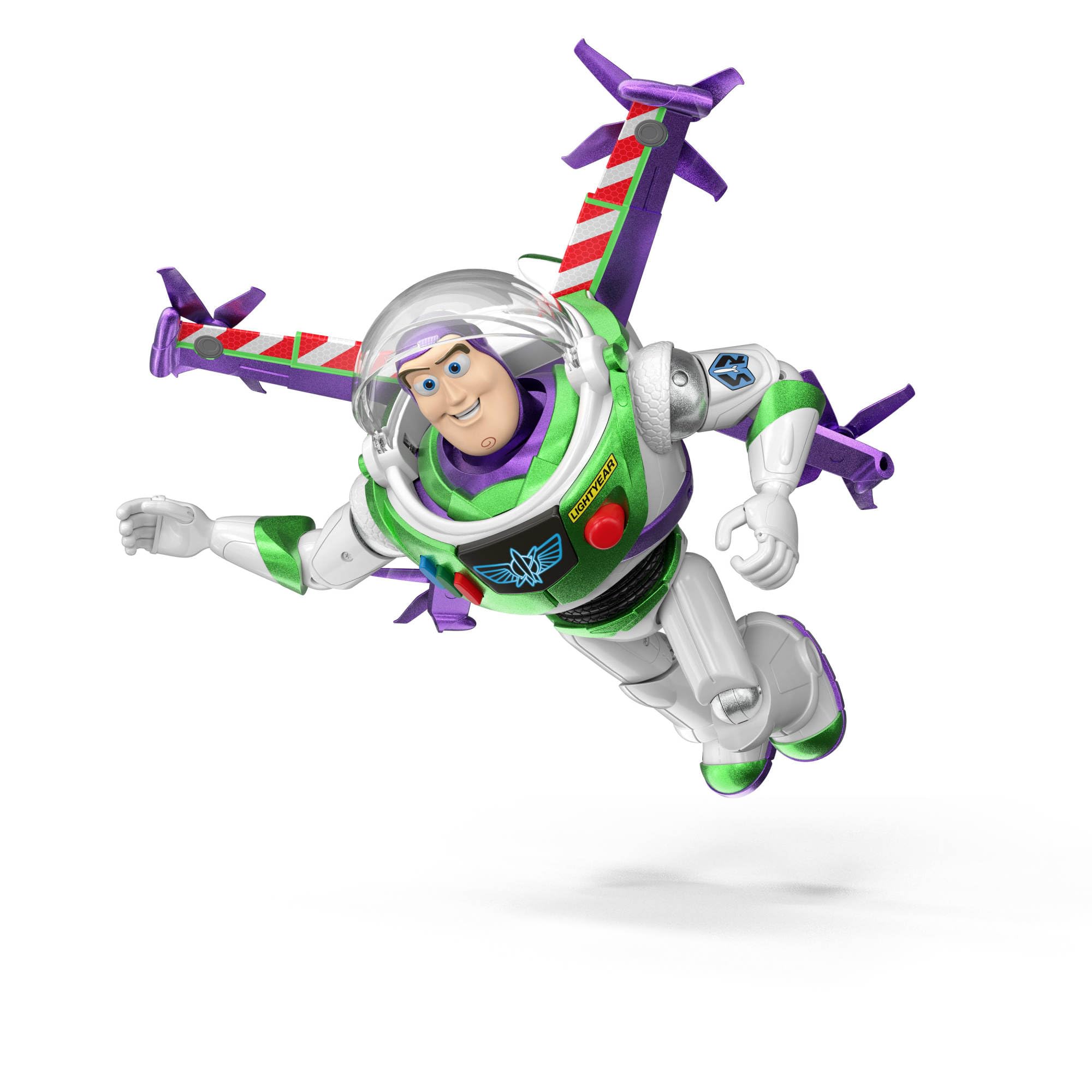 Mattel Toy Story 5 Buzz Lightyear Action Figure - 12" Flight Mode Hi-Tech | 35+ Sounds & Phrases | Ages 3+ 5