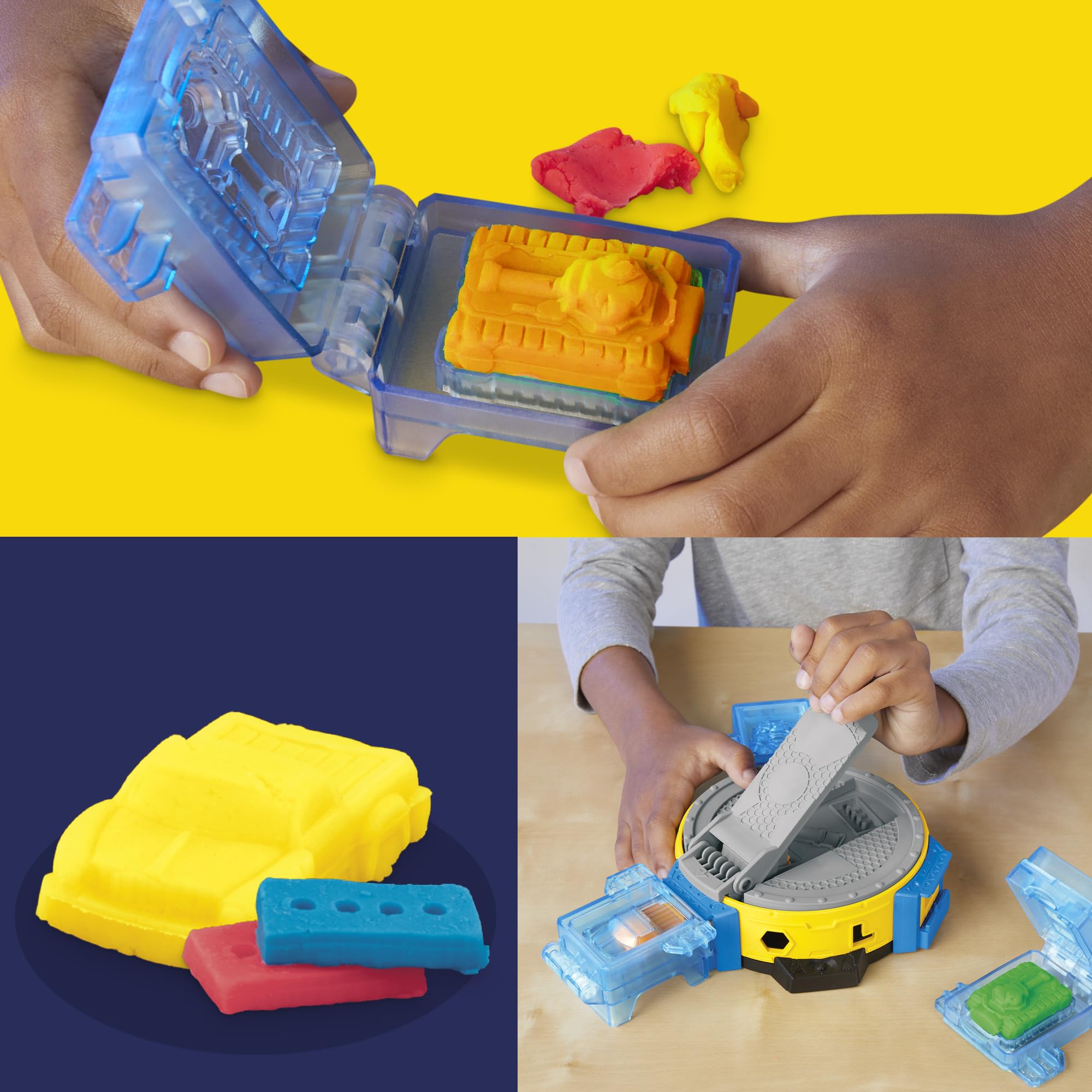 Play-Doh Marvel Hulk Smash & Squish Playset - Action Figure with Power Suit for Kids 4+