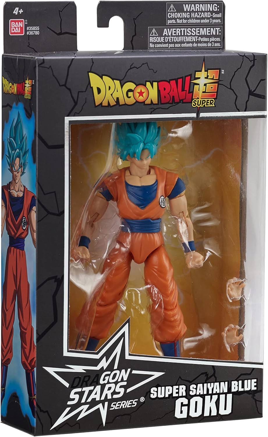 Dragon Ball Super Saiyan Blue Goku V2 Action Figure - 17cm Articulated Collectible 6
