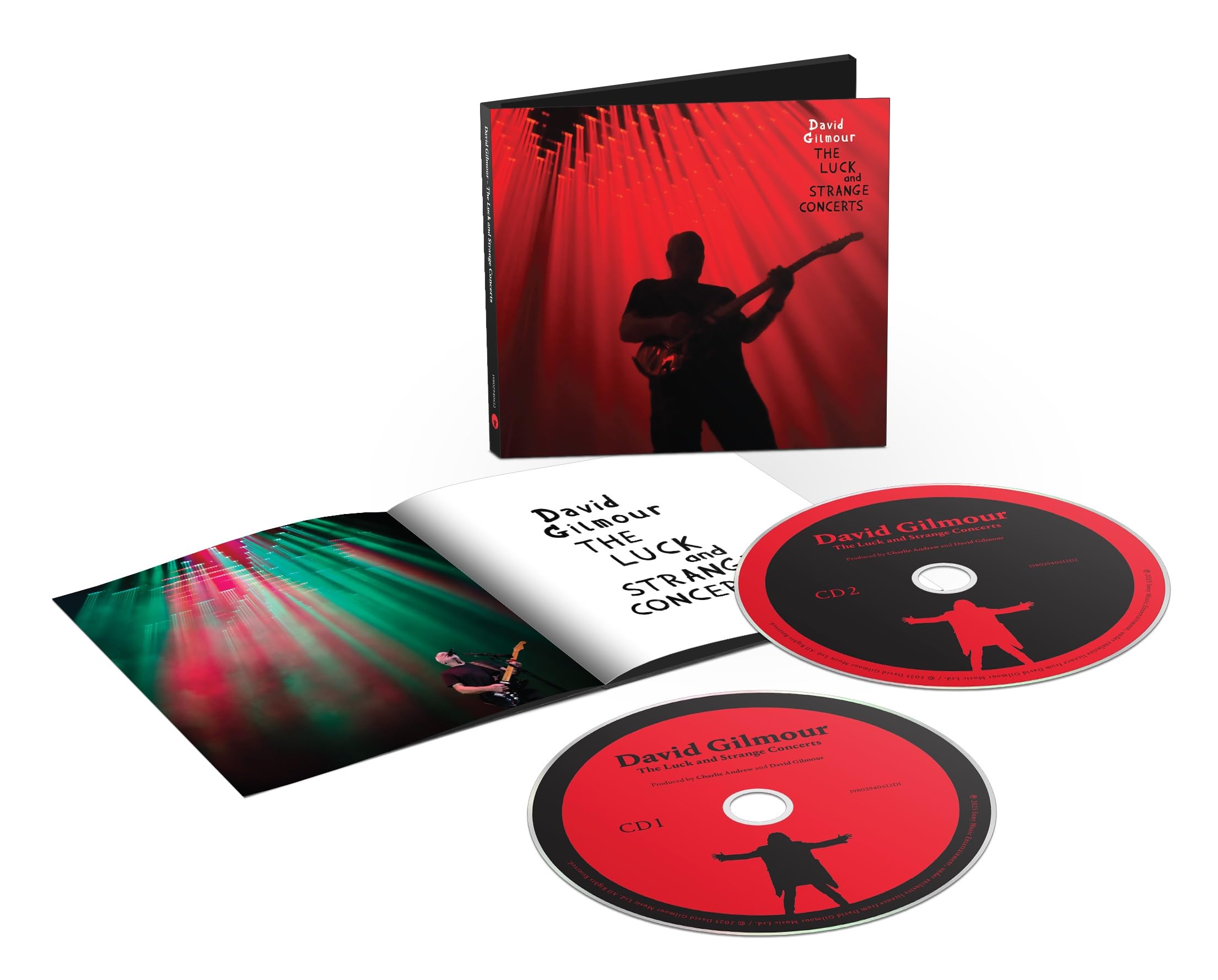 David Gilmour - The Luck And Strange Concerts [Audio CD] Alternate Cover