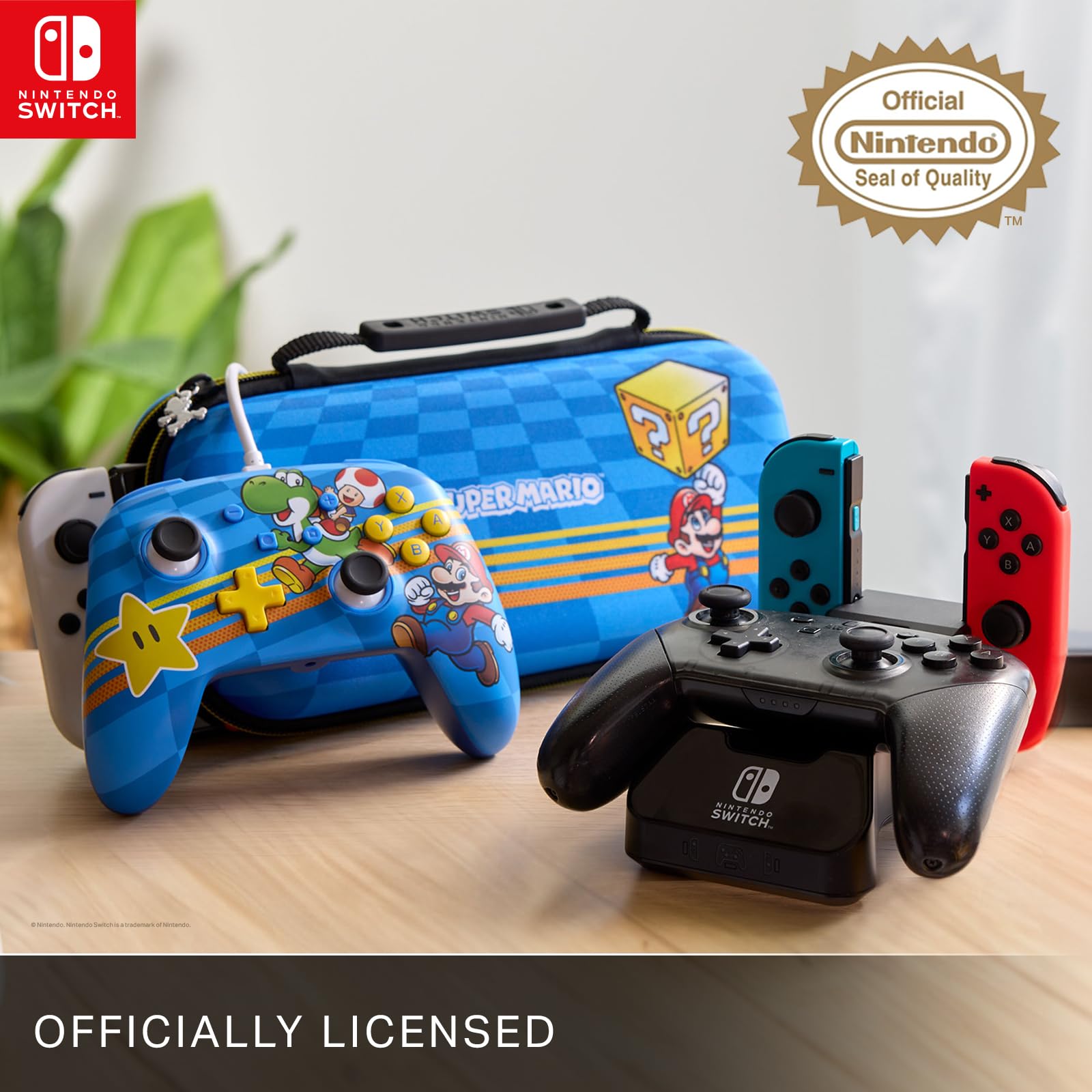 PowerA Enhanced Wireless Controller for Nintendo Switch - Color Splash Heroes 6