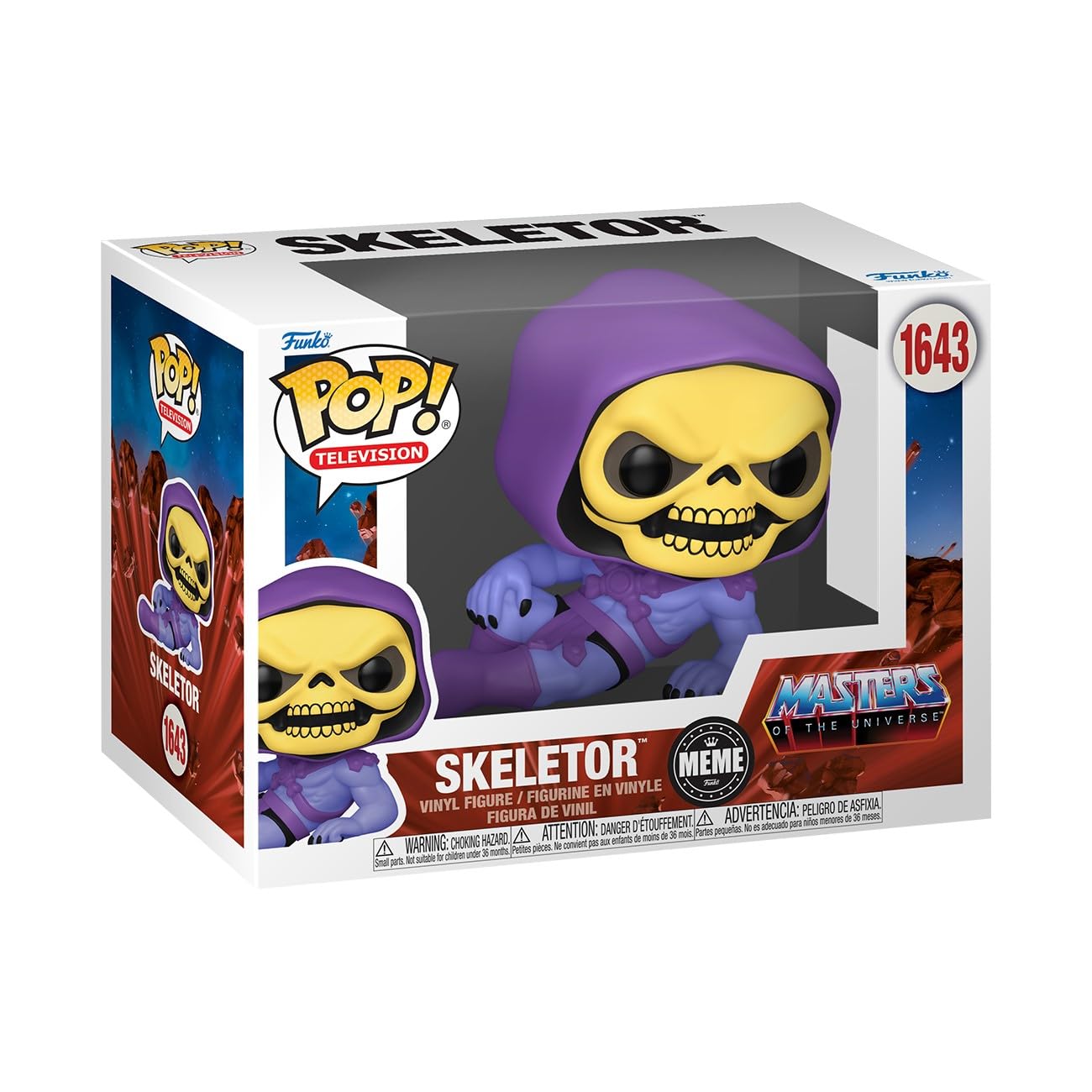 Funko POP! Television: Meme - Skeletor Collectible Vinyl Figure | 3.75 in | Model 81067