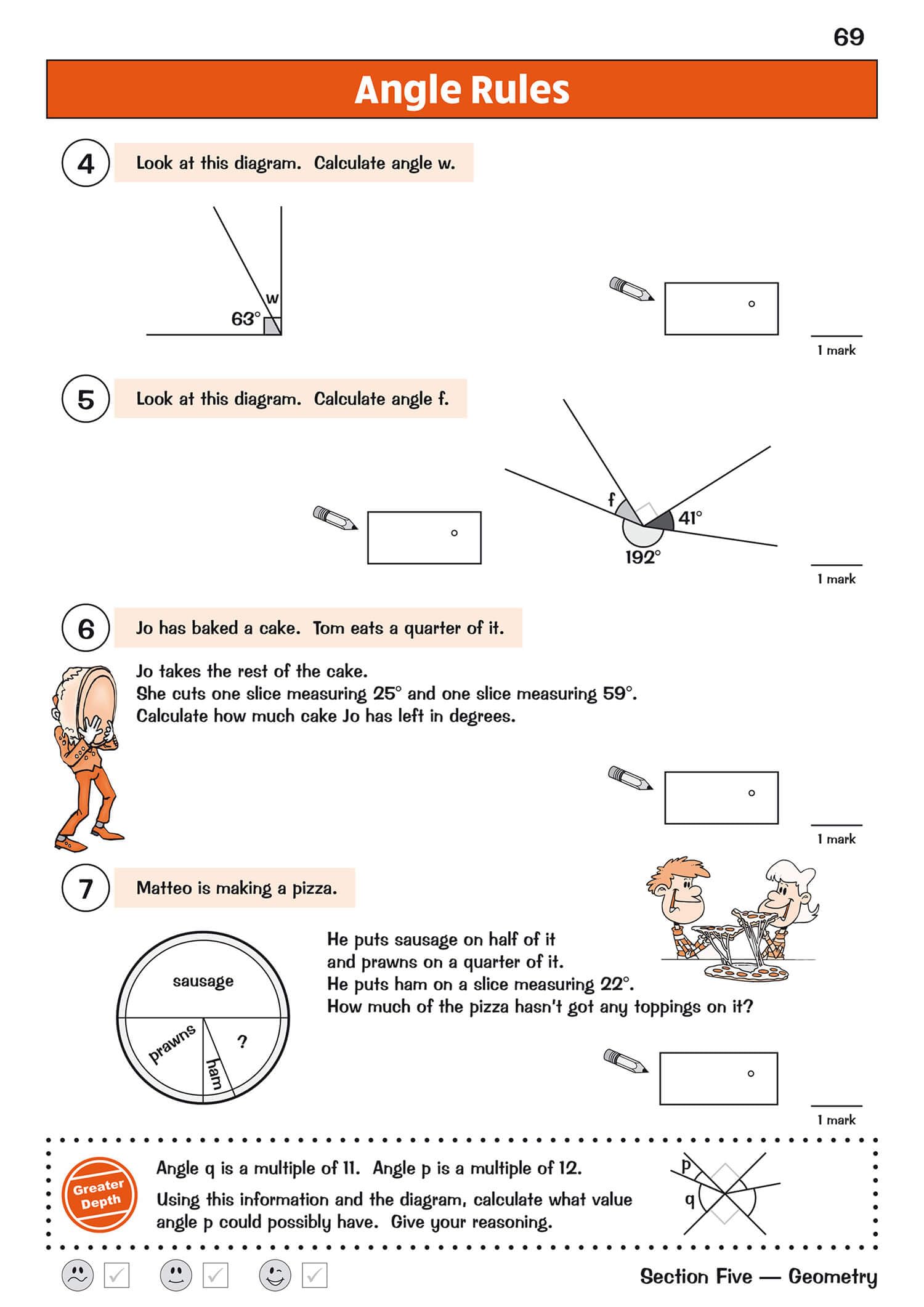 CGP KS2 Maths Targeted Question Book - Year 5: Practice Questions for Latest Curriculum 9