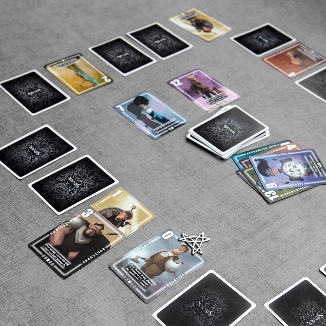 Bezier Games Silver Mixed Colours Card Game 5