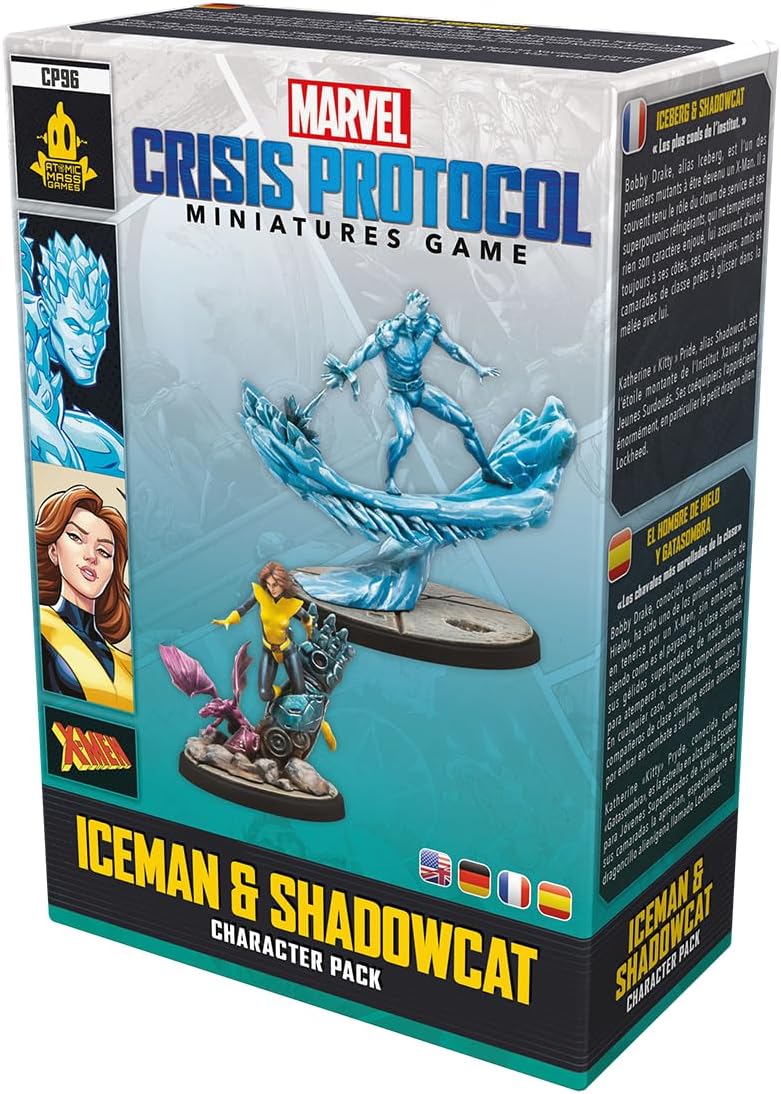 Atomic Mass Games Marvel Crisis Protocol: Iceman & Shadowcat Character Pack (FFGCP96) 3