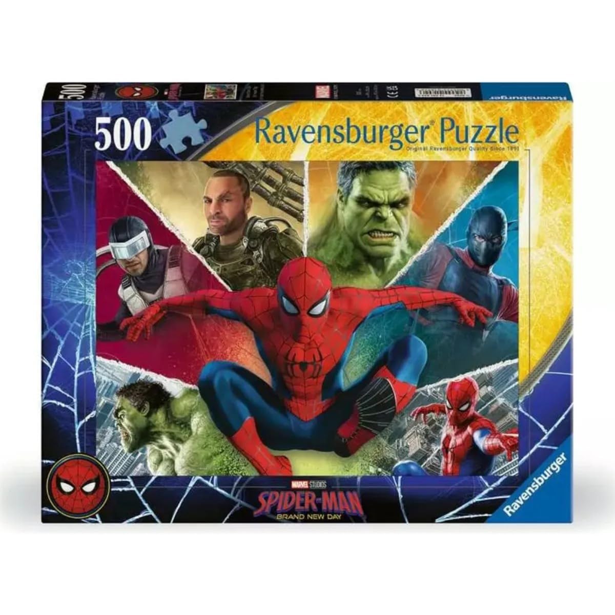 Ravensburger Spider-Man Brand New Day Jigsaw Puzzle - 500 Piece | Adults & Children 10+ | 49x36cm