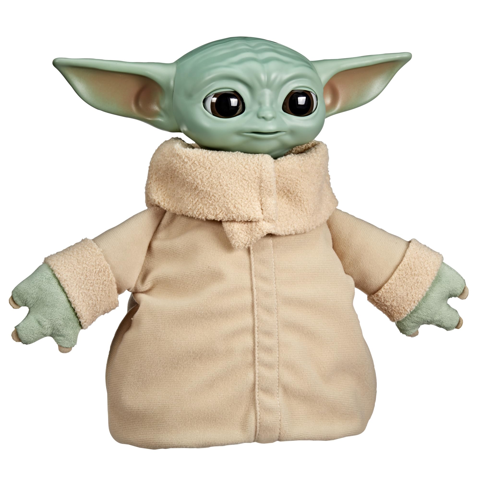 Star Wars Action Buddy Grogu Animatronic Plush Figure - 25-cm | Interactive | 50+ Sounds