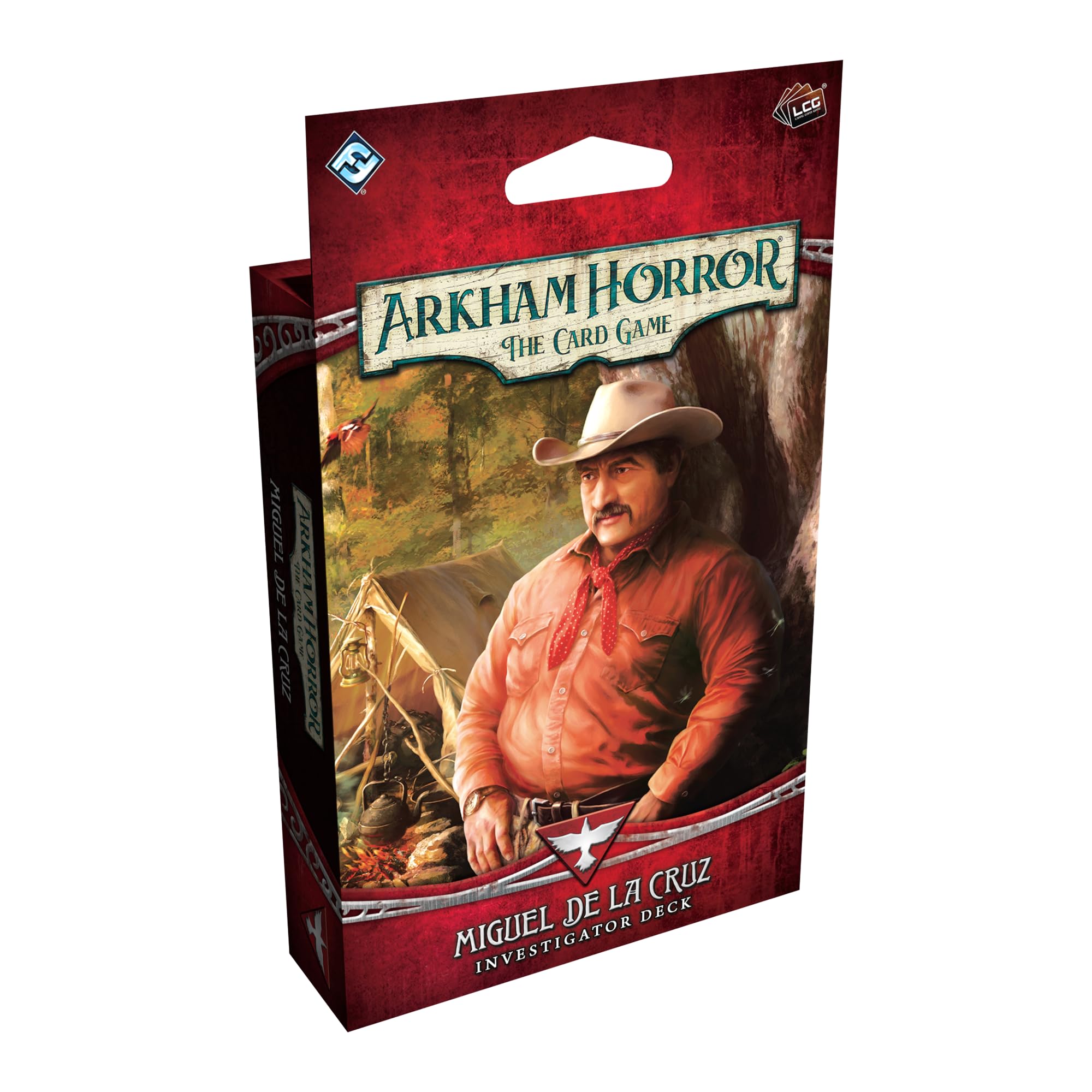 Asmodee Arkham Horror LCG: Miguel de la Cruz Investigator Deck - Ages 14+ | 60 Cards