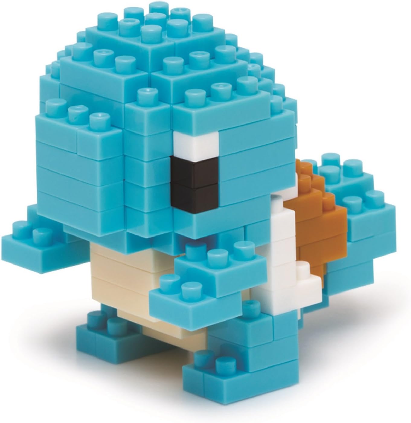 Nanoblock Pokemon Squirtle Mini Building Set - 110 Piece 3D Puzzle for Ages 12+