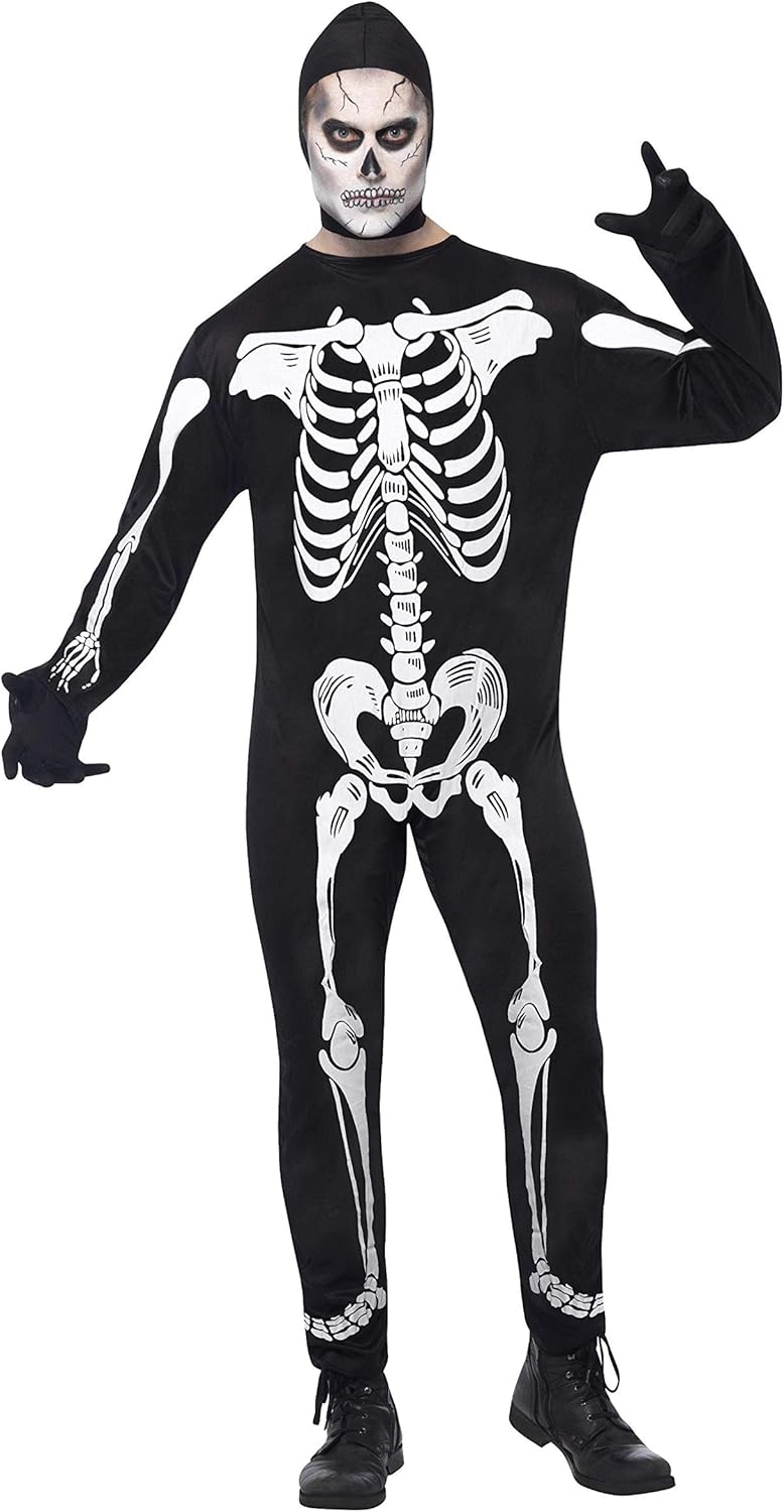 Smiffys Skeleton Costume - Adult Men's Size L 4