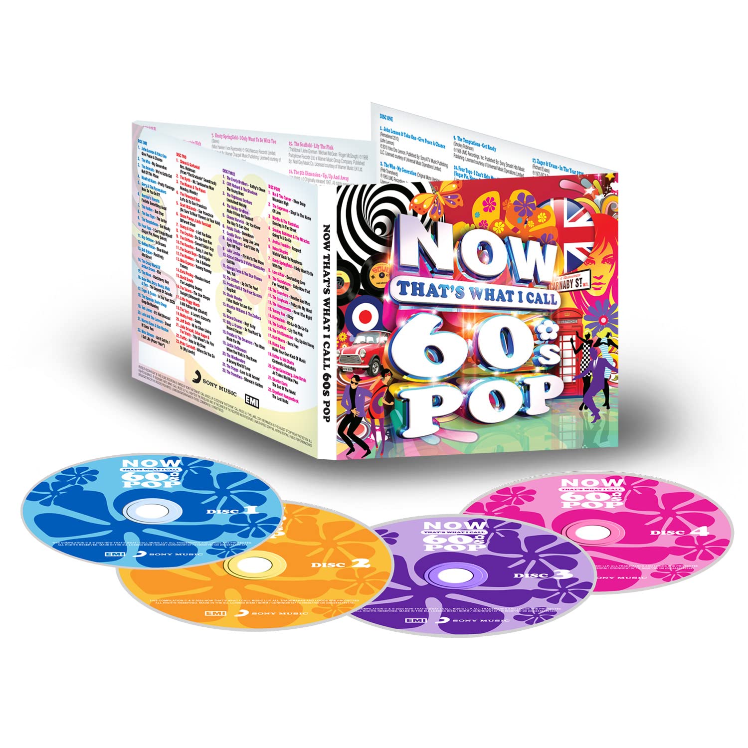 NOW That’s What I Call 60s Pop – 4CD Compilation 3