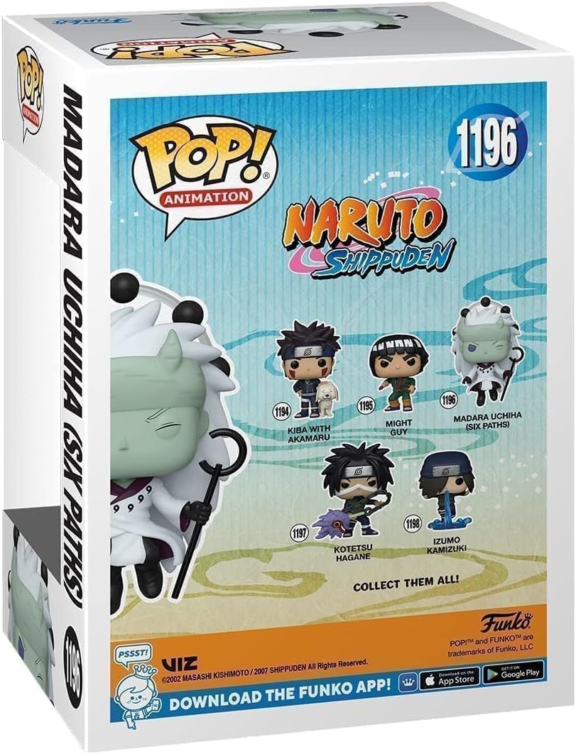 FUNKO POP! ANIMATION: Naruto- Sage Madara Uchiha Pop! Vinyl