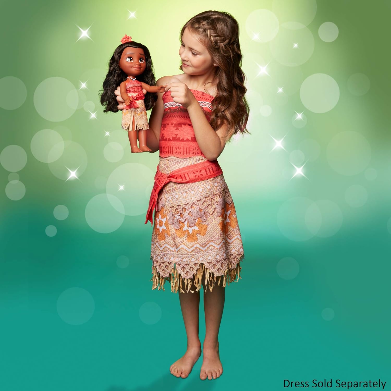 Disney Princess Moana Fashion Doll - 14" Glitter Eyes & Long Hair, Ages 3+ 3