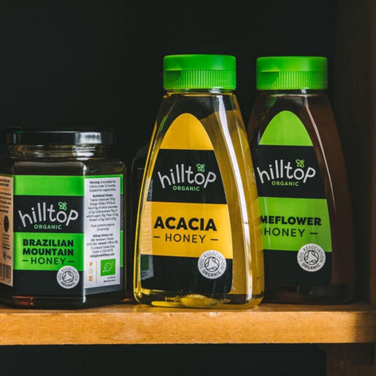 Hilltop Honey - Organic Acacia Honey - Squeezy Bottle - 340g 5