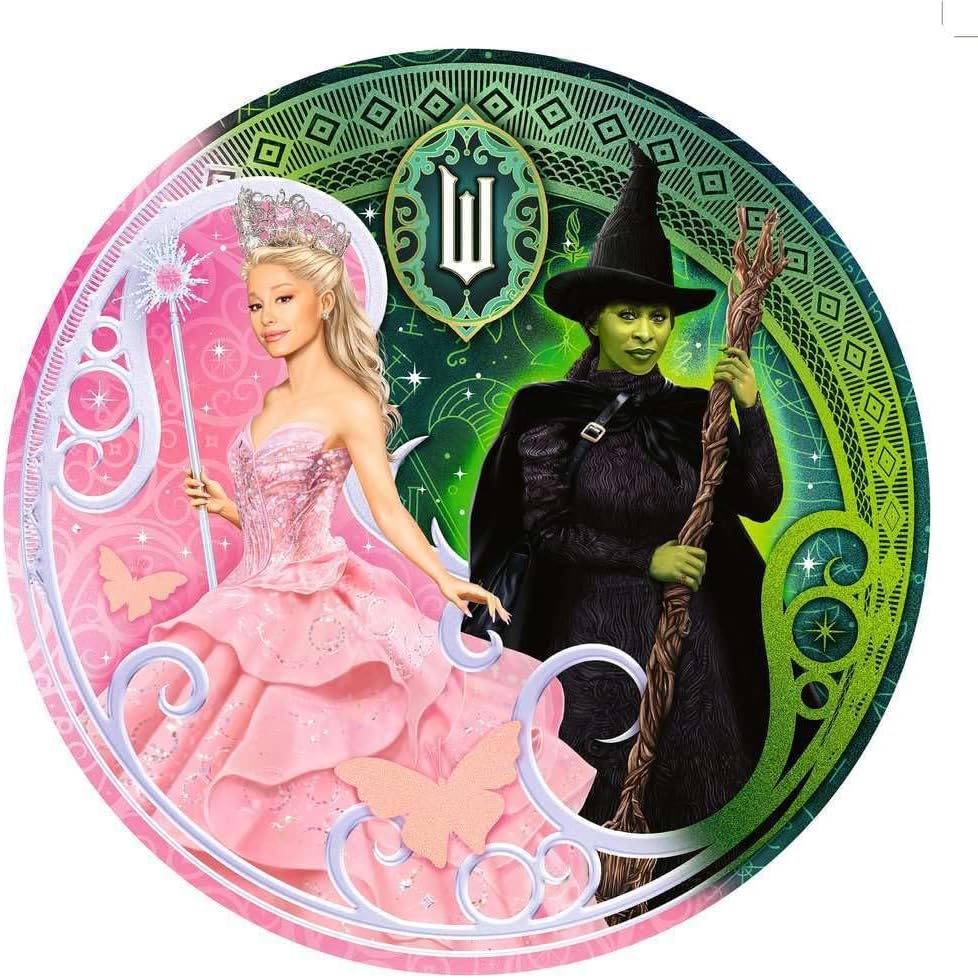 Ravensburger Wicked Act 1 500-Piece Round Jigsaw Puzzle - Adult Puzzle Inspired by Broadway Musical