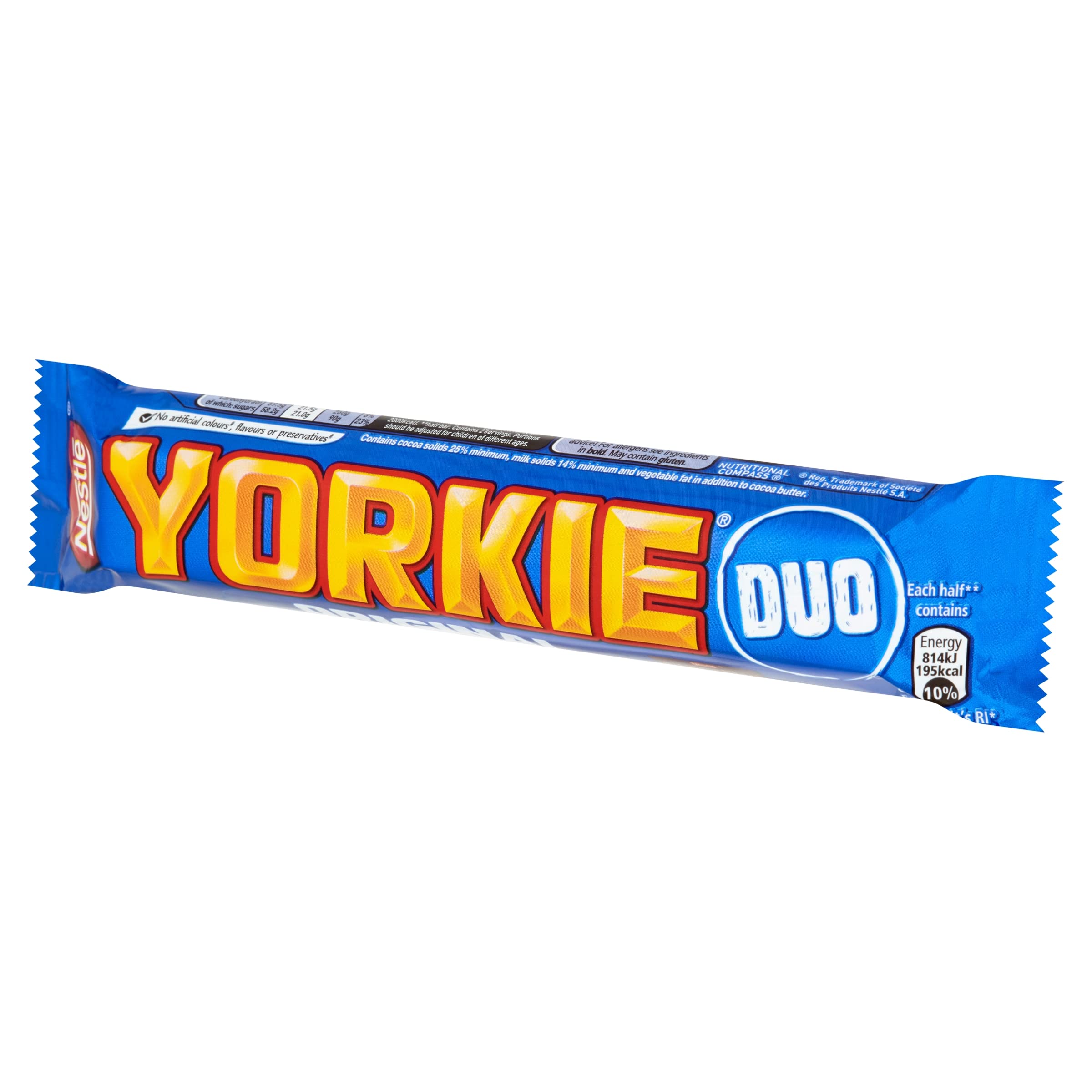 Yorkie Duo Milchschokoladenriegel 72 g (24er-Packung) – Cremig-weiche, stückige Schokolade 3