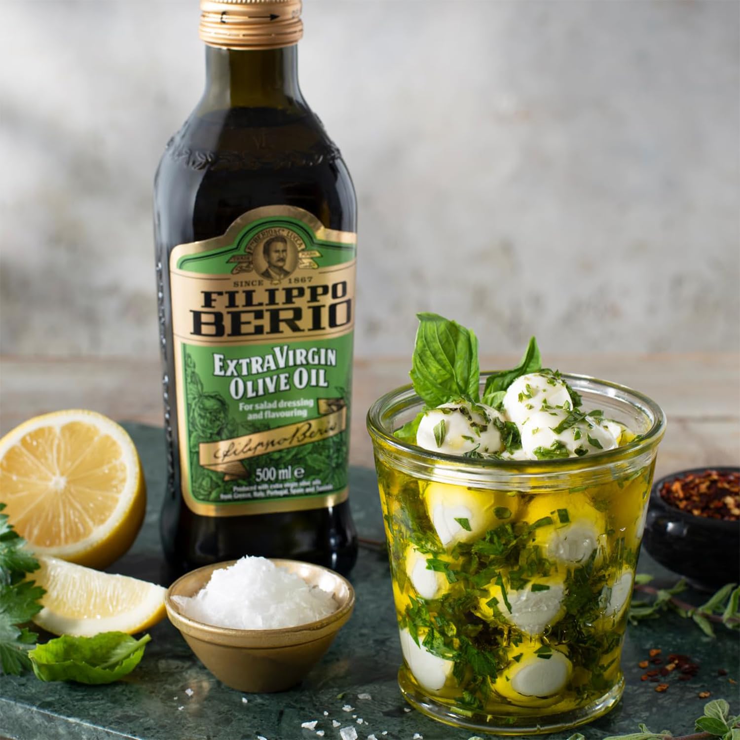 Filippo Berio Extra Virgin Olive Oil - Cold Pressed | 500ml Size 2